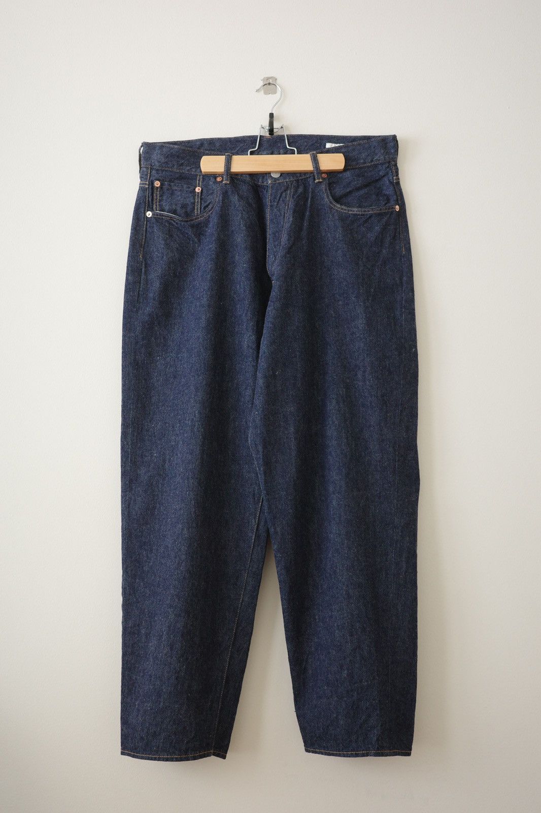 Comoli Comoli x WISM Unite 5p Denim Indigo - relaxed tapered | Grailed