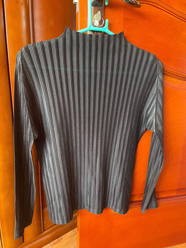 Issey Miyake issey miyake size:3 Black pleated coat 2506-Nextarrow Size XXS / US 00 / IT 34 - 5 Thumbnail