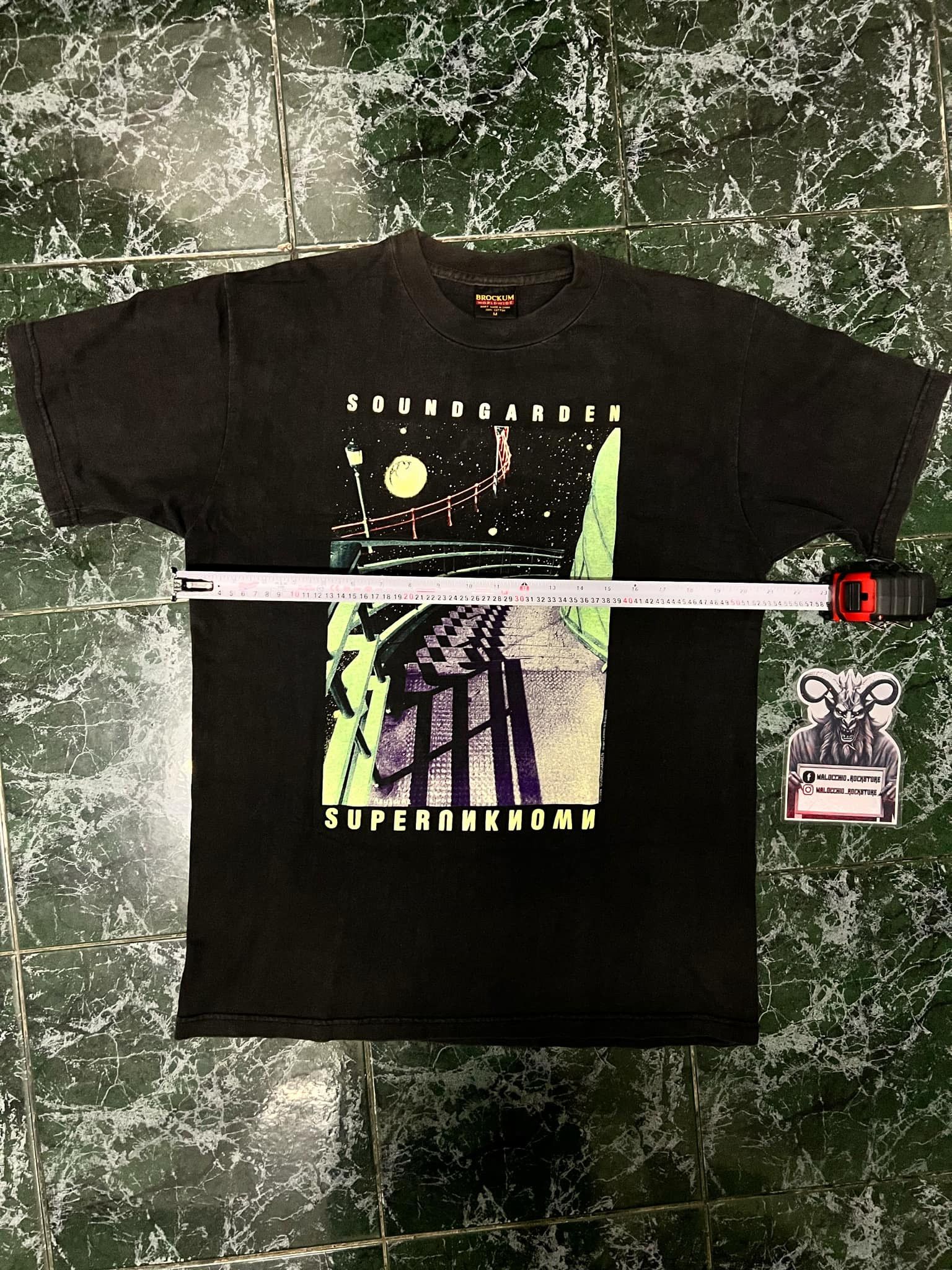Brockum × Vintage SoundGarden ( SuperUnknown 1994 BROCKUM ) TShirt Size US M / EU 48-50 / 2 - 4 Thumbnail