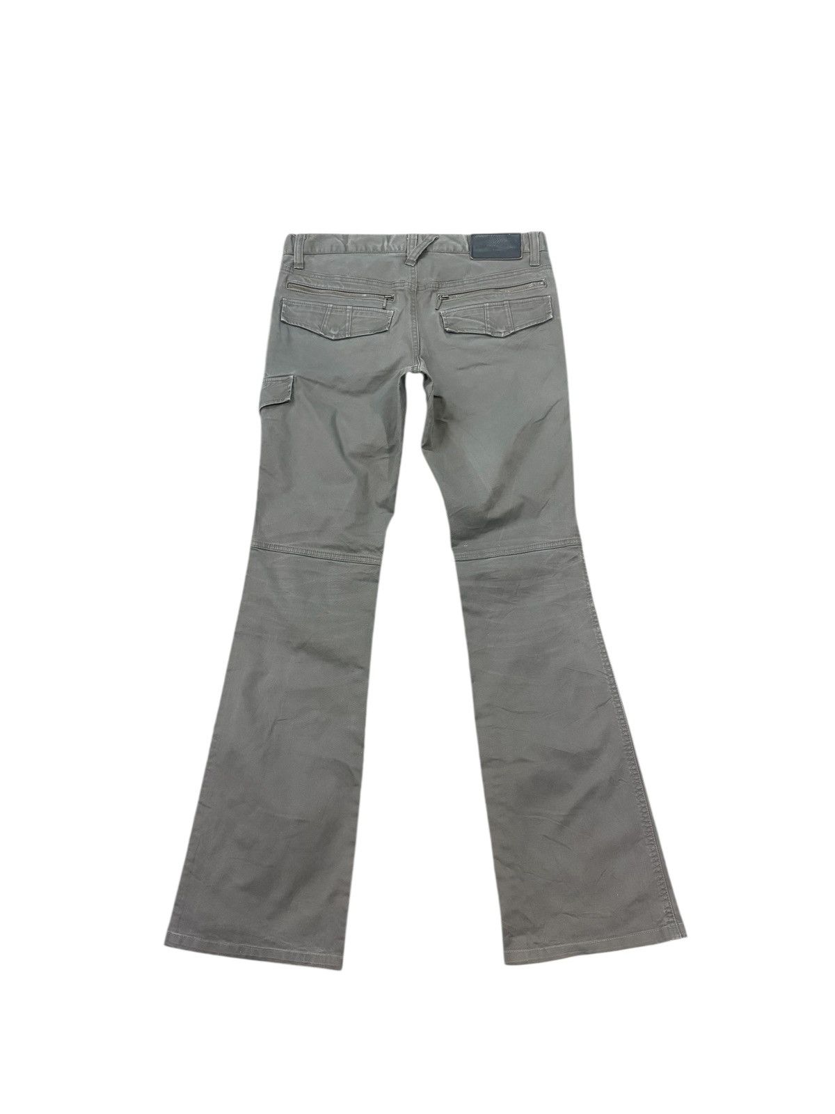 If Six Was Nine RARE TORNADO MART MULTIZIPPER FLARE PANT Size US 30 / EU 46 - 7 Thumbnail