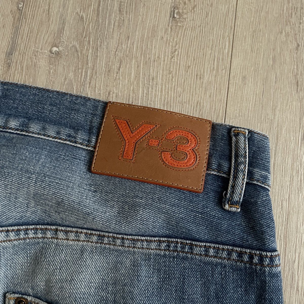 Y-3 Y-3 spring 2005 stitched logo jeans Size US 32 / EU 48 - 10 Thumbnail