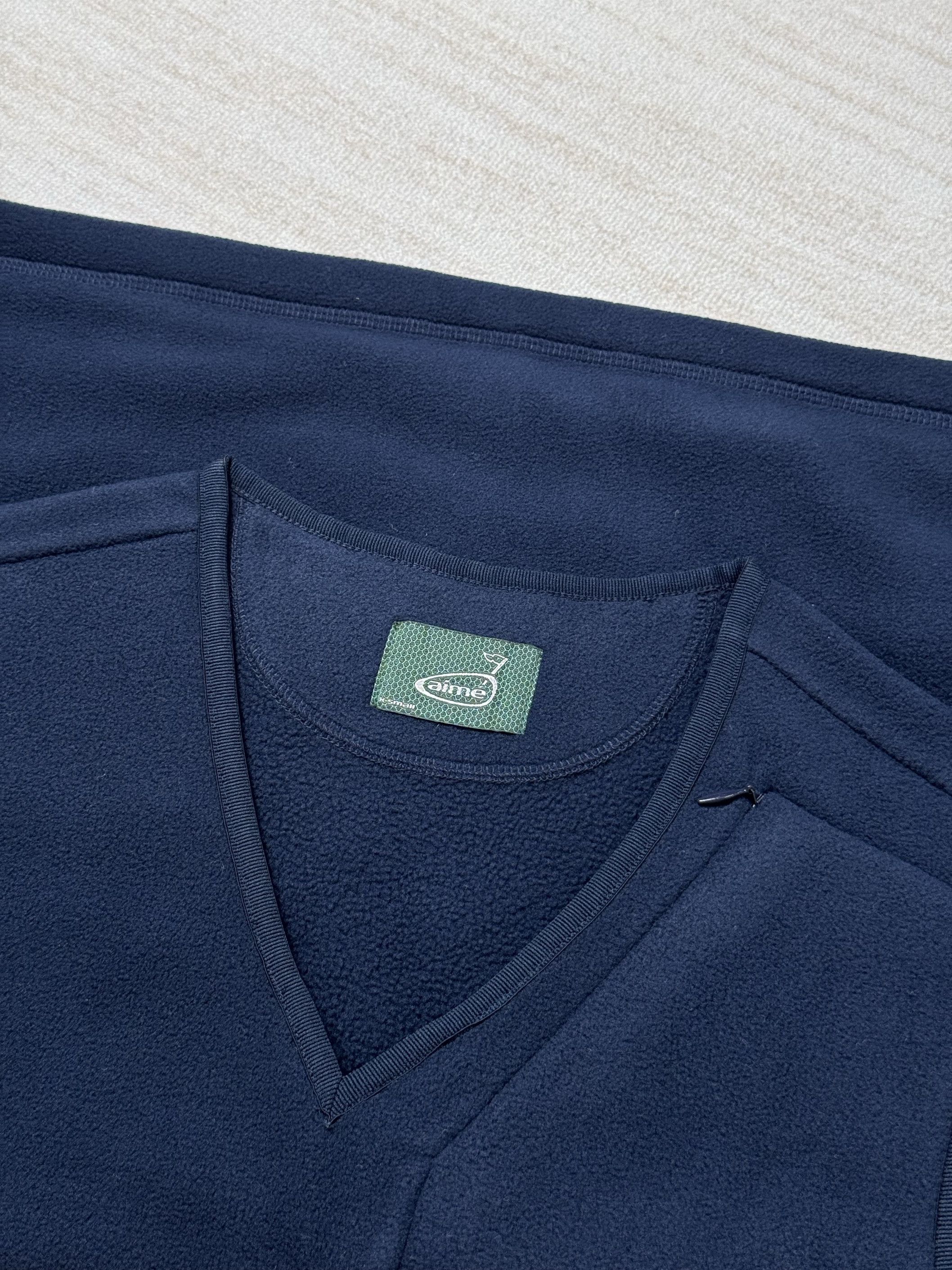 New with Tag* Aime Leon Dore Golf Fleece V-Neck Vest Navy