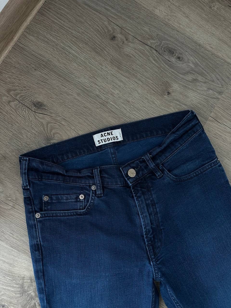 Acne Studios × Vintage Vintage Acne Studios Blue Straight Pants Size US 30 / EU 46 - 4 Thumbnail