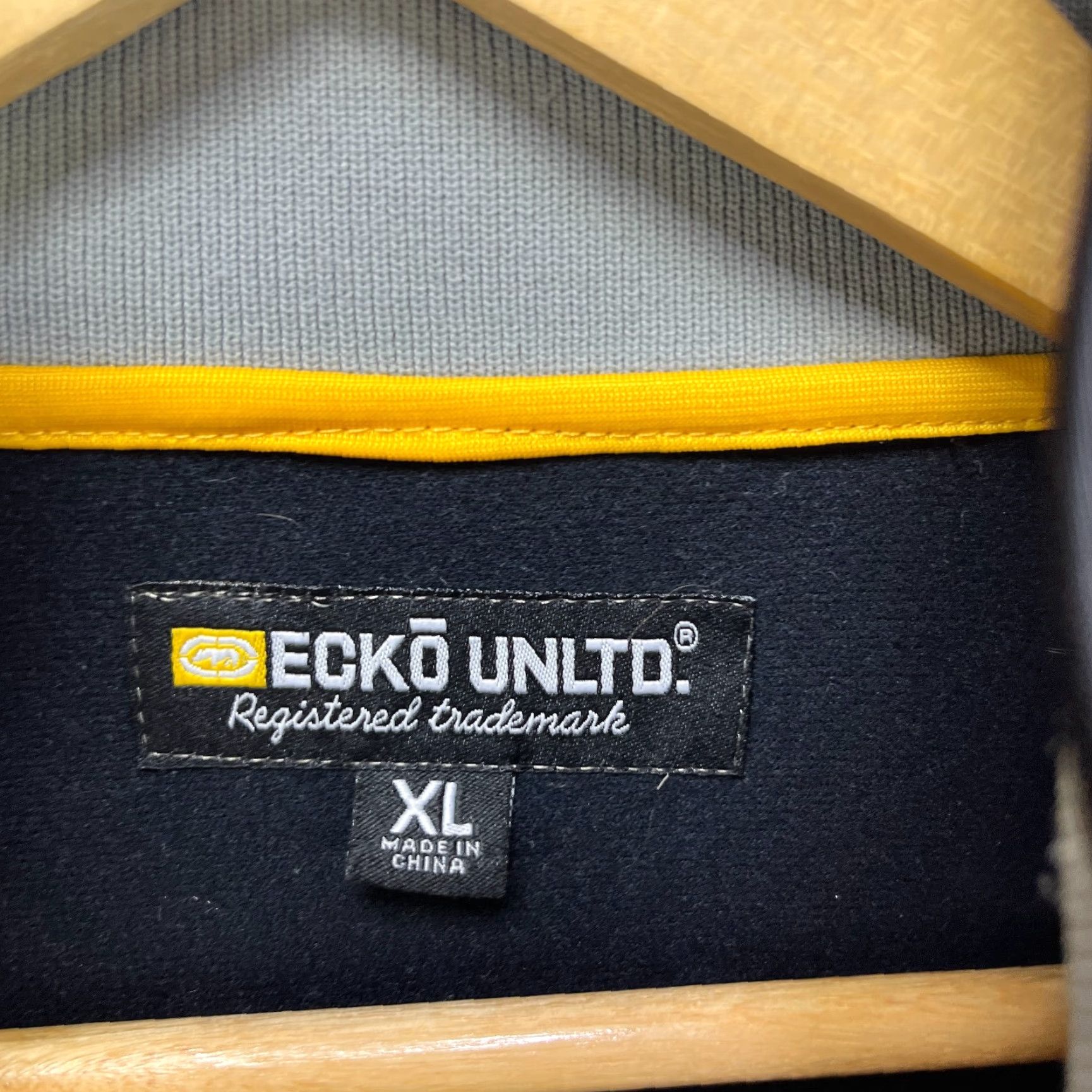 Ecko Unltd. VINTAGE Ecko Unltd Track Jacket XL Black Mens Zip Up Size US XL / EU 56 / 4 - 7 Thumbnail