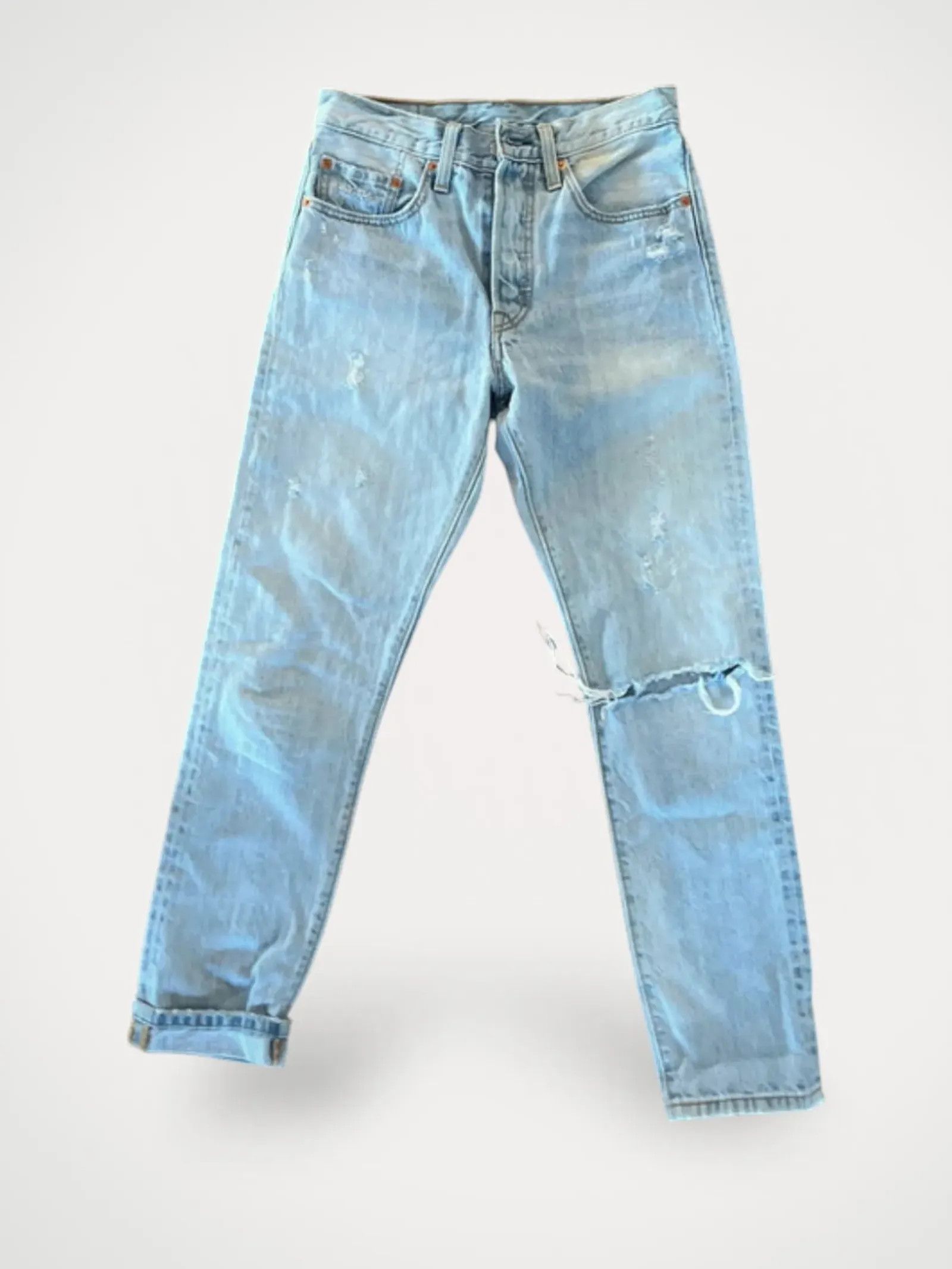 Levi's Levi's strauss & Co. 501 jeans 501 skinny Jeans Size 26" / US 2 / IT 38 - 1 Thumbnail