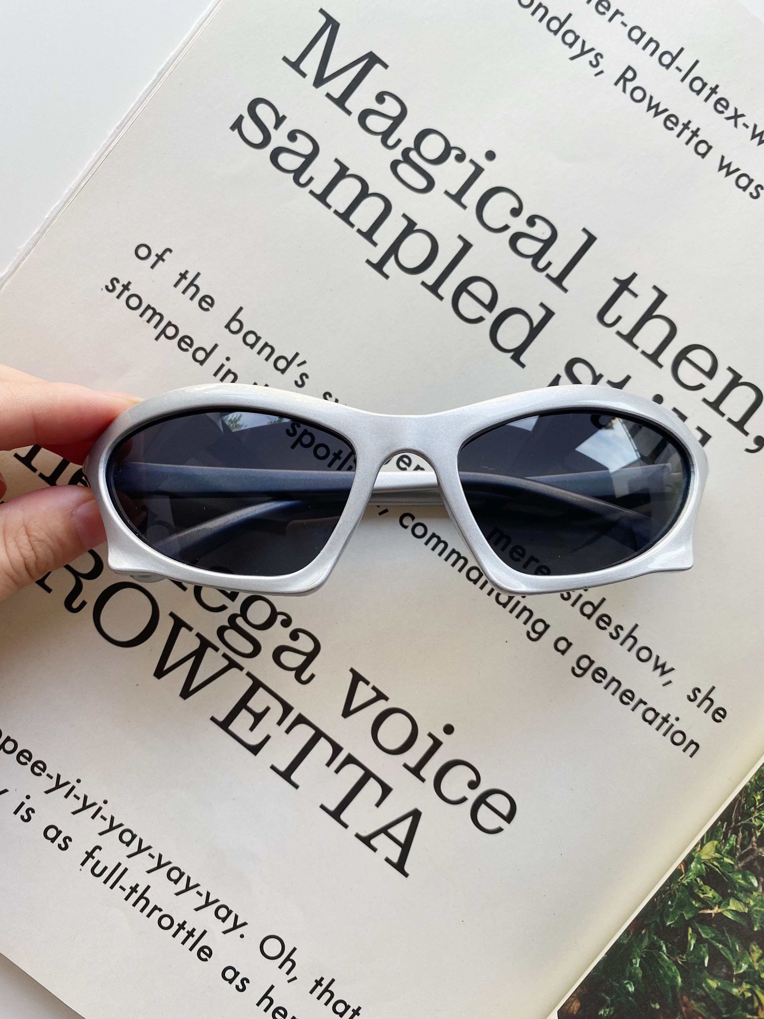 Electric Visual Retro Street ins style custom avant-garde sunglasses Size ONE SIZE - 3 Thumbnail
