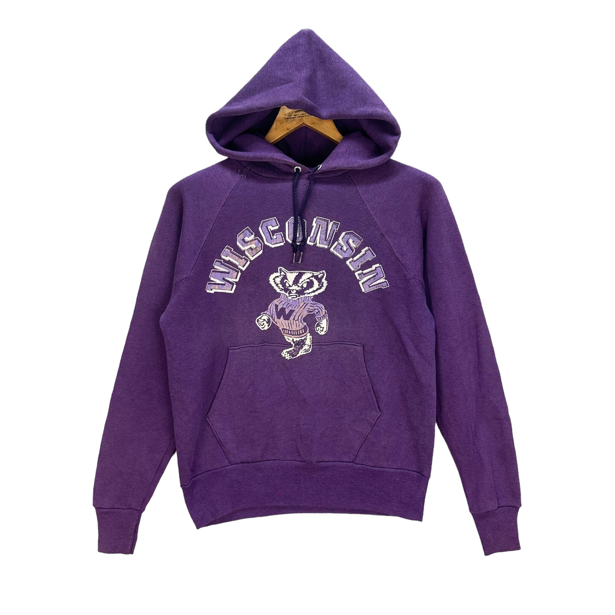 Bricks & Wood BIRCKS ATHLETIC WISCONSIN HOODIES #8021-196 Size US XS / EU 42 / 0 - 1 Thumbnail