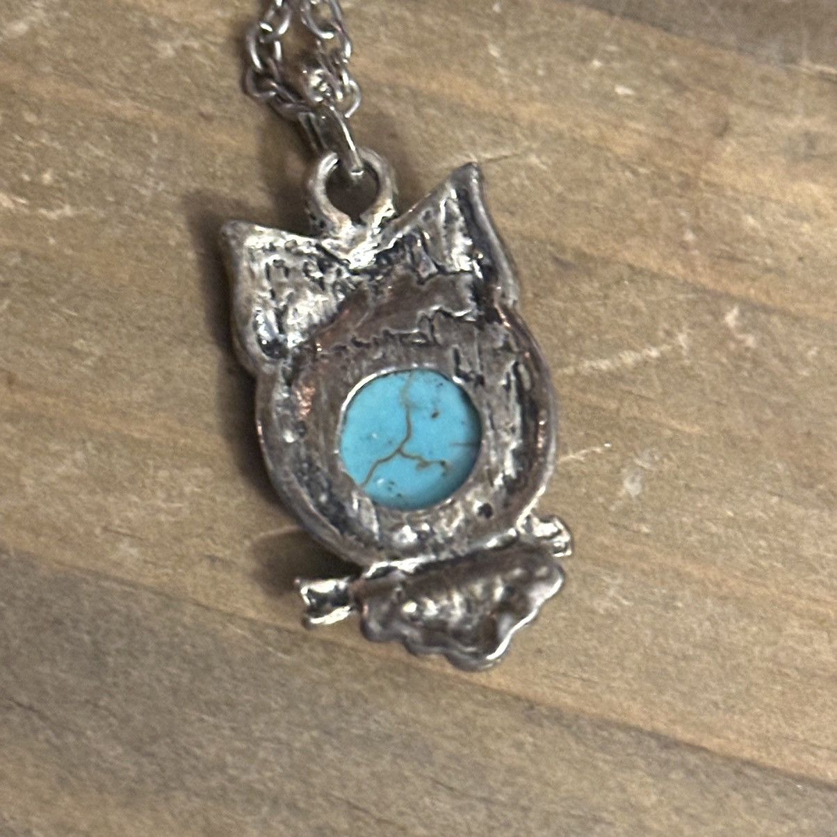 Other Turquoise owl pendant necklace Size ONE SIZE - 4 Thumbnail