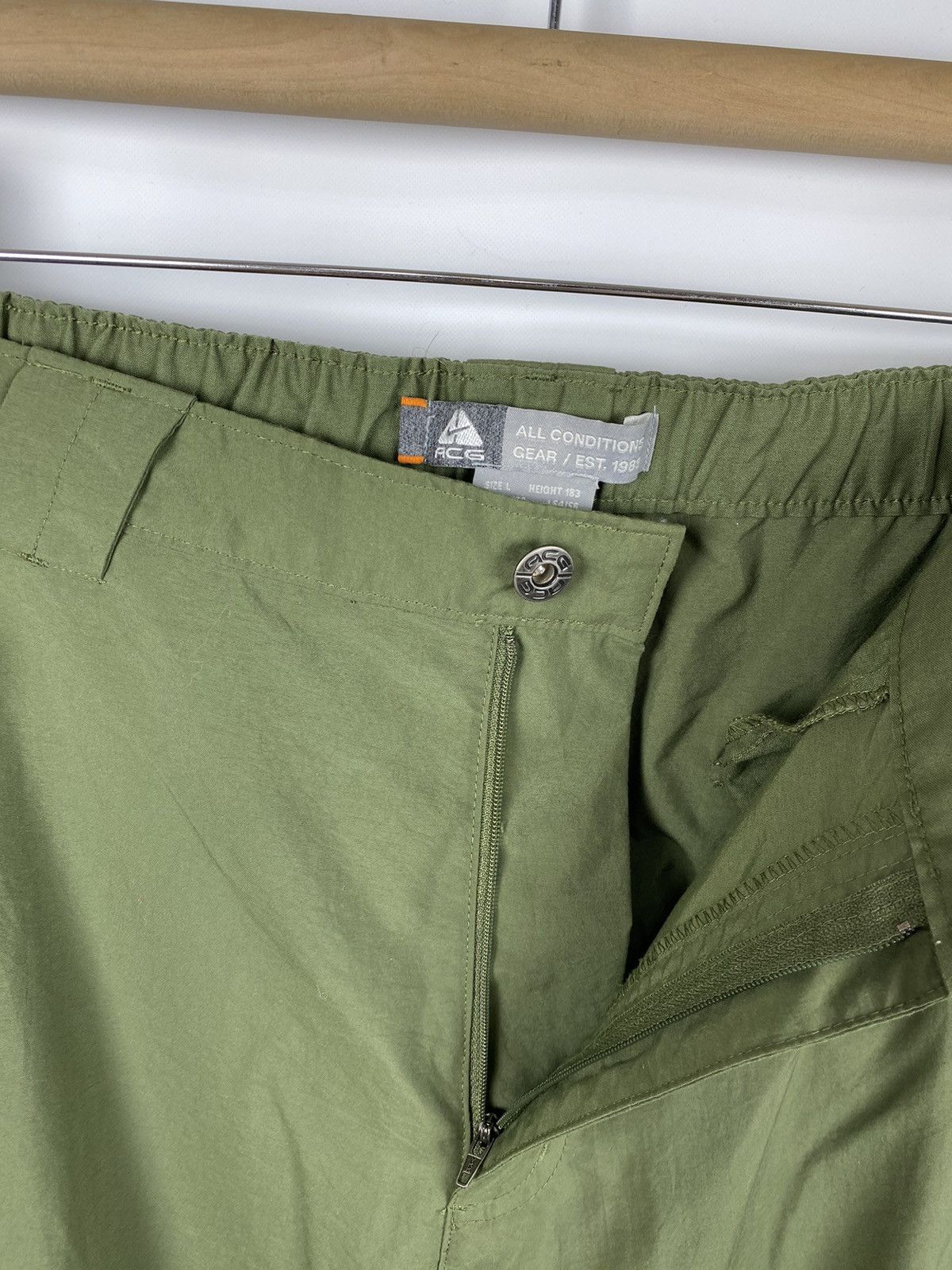 Nike ACG × Vintage Vintage Nike ACG Men Cargo Pants Wide Leg size L Size US 34 / EU 50 - 8 Thumbnail