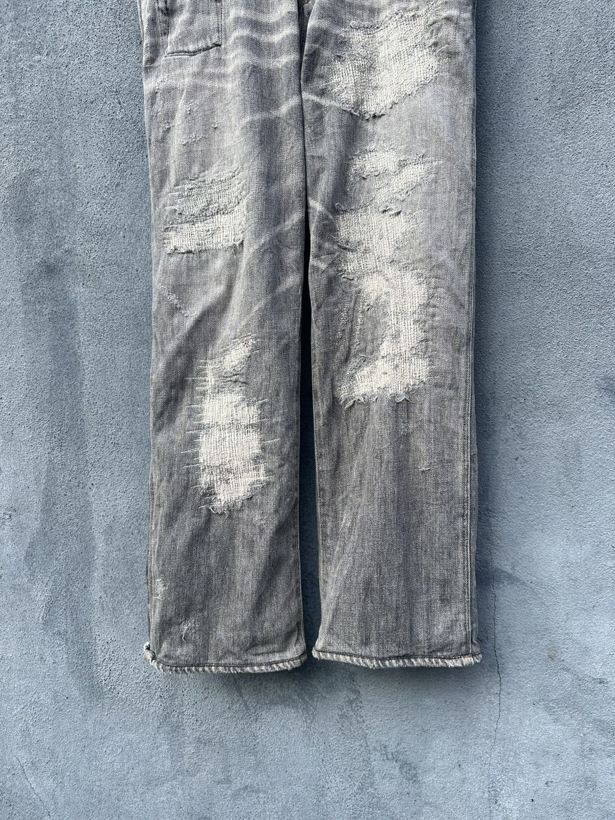 Paul Smith Red Ear 👹Vintage THRASHED Paul Smith X Red Ear Baggy Jeans Size US 32 / EU 48 - 8 Thumbnail
