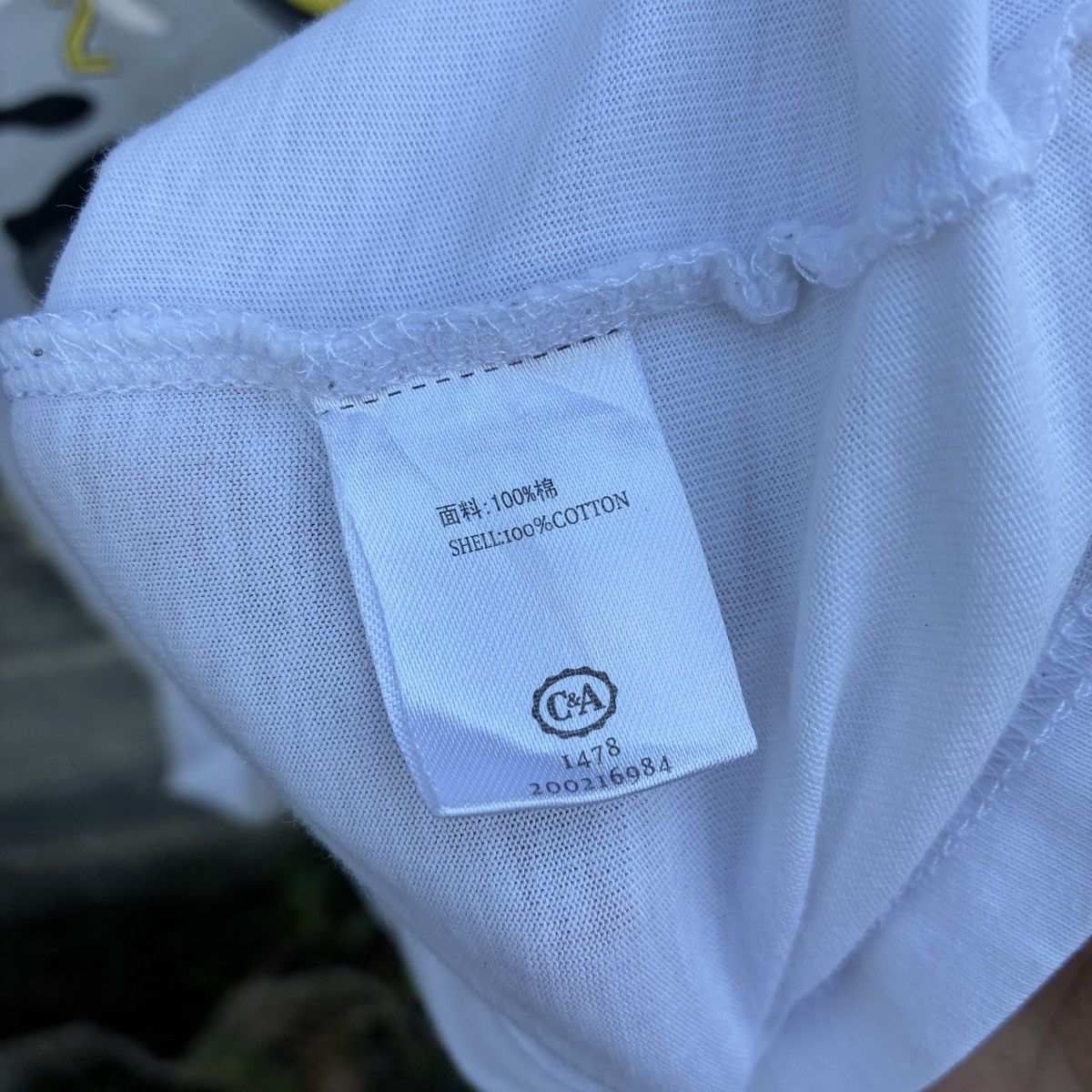 Other Smiley World Tour 1972 White Camouflage Headphones T-shirt Size US L / EU 52-54 / 3 - 5 Thumbnail