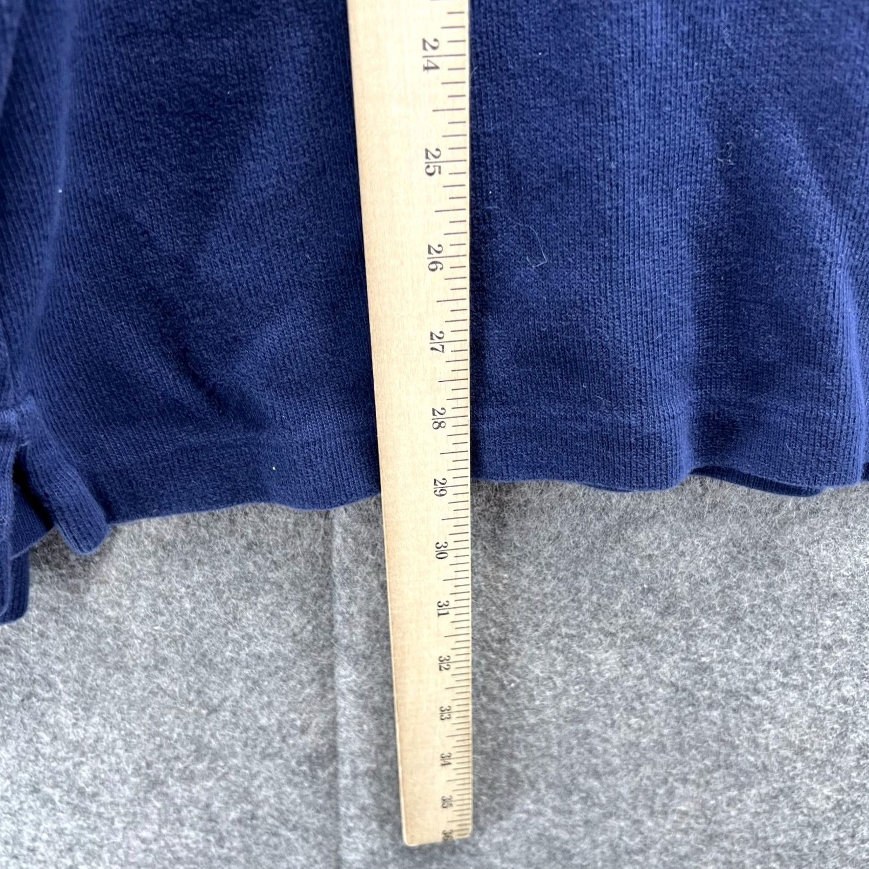 Polo Ralph Lauren Polo Ralph Lauren Sweater, Mens XL, Blue Navy Fleece Sweatshirt Pullover 1/4 Zip Pony Size US XL / EU 56 / 4 - 6 Thumbnail