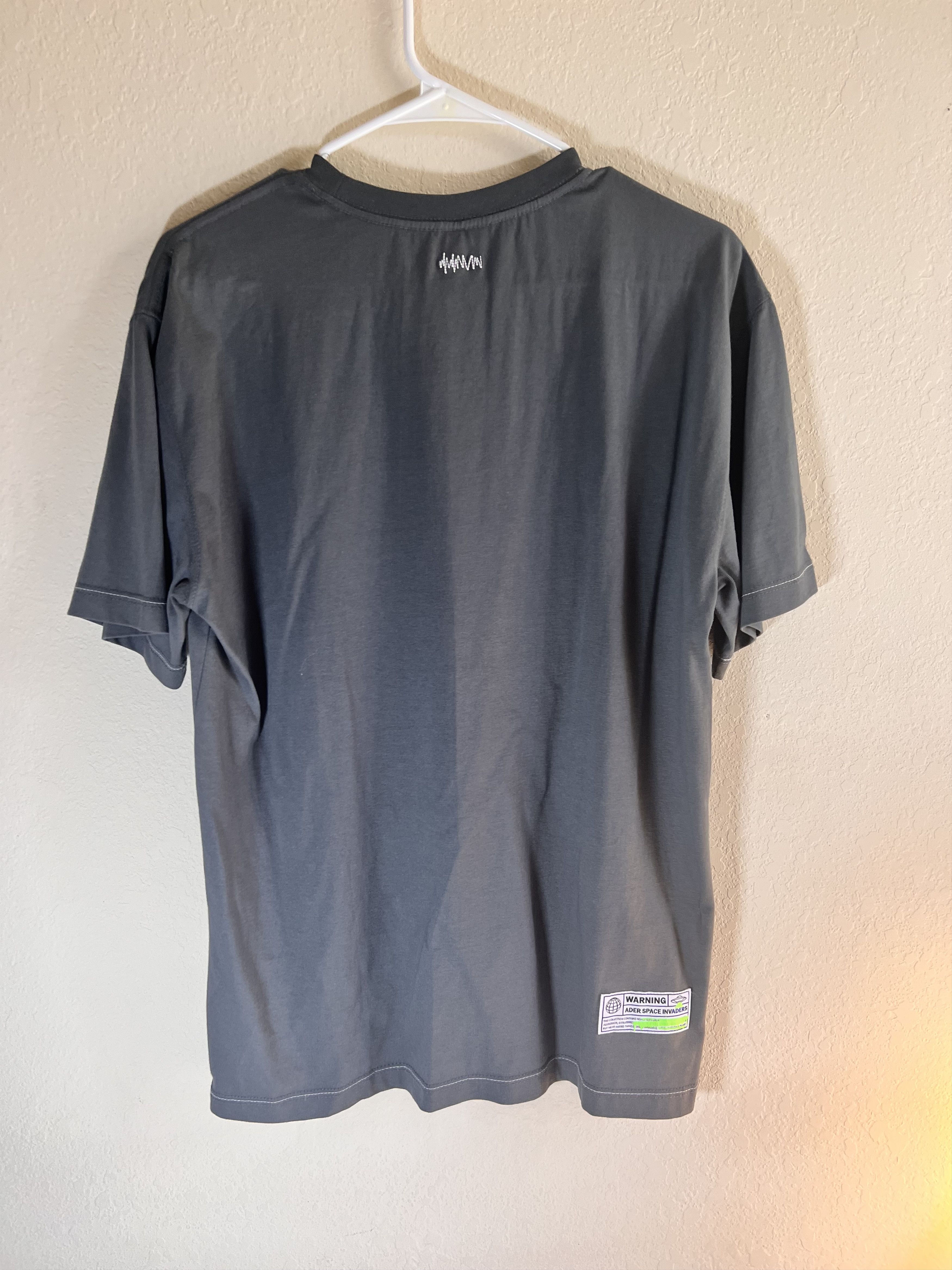 Ader Error ADER ERROR T-Shirt Top Size A1 Grey Size US M / EU 48-50 / 2 - 3 Thumbnail