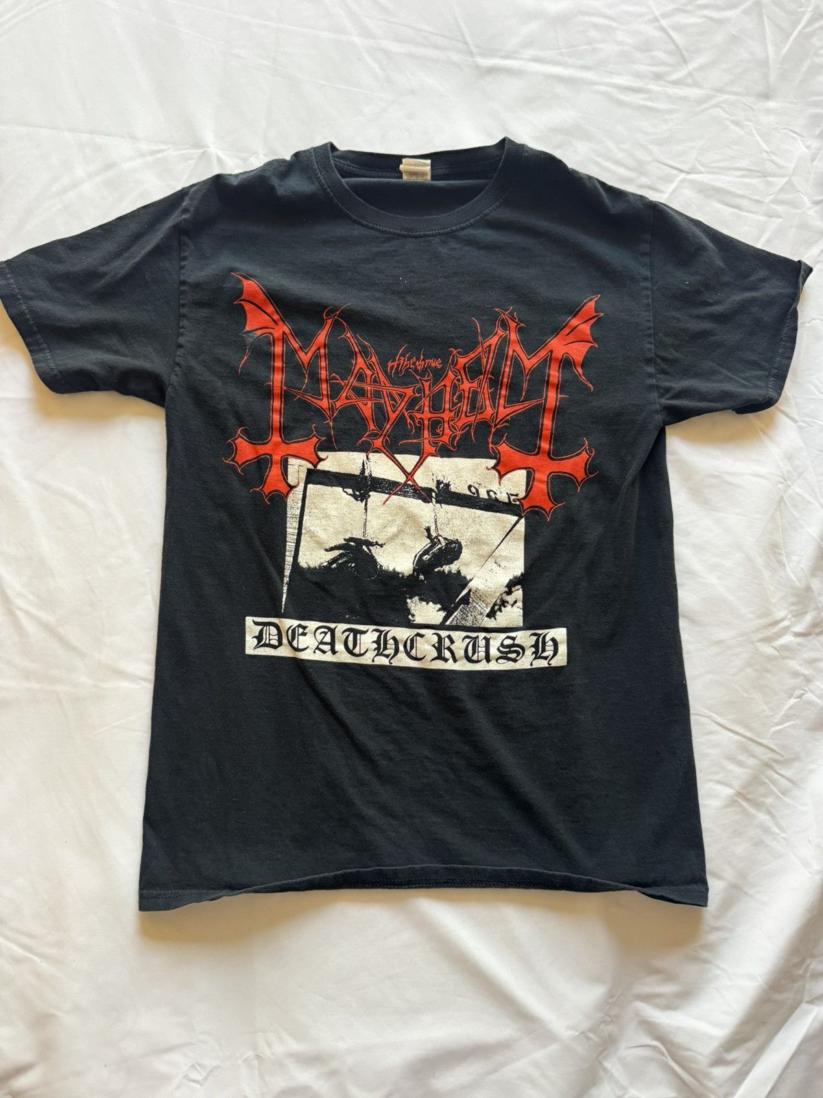 Vintage Vintage Mayhem Band T Shirt Size US S / EU 44-46 / 1 - 1 Thumbnail