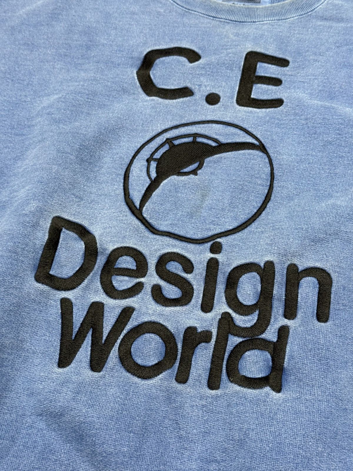 Cav Empt Cav Empt Design World Overdyed Crewneck Sweatshirt Size US XL / EU 56 / 4 - 2 Thumbnail