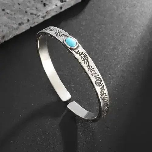 Jewelry Vintage Turquoise Bracelet Size ONE SIZE - 4 Thumbnail