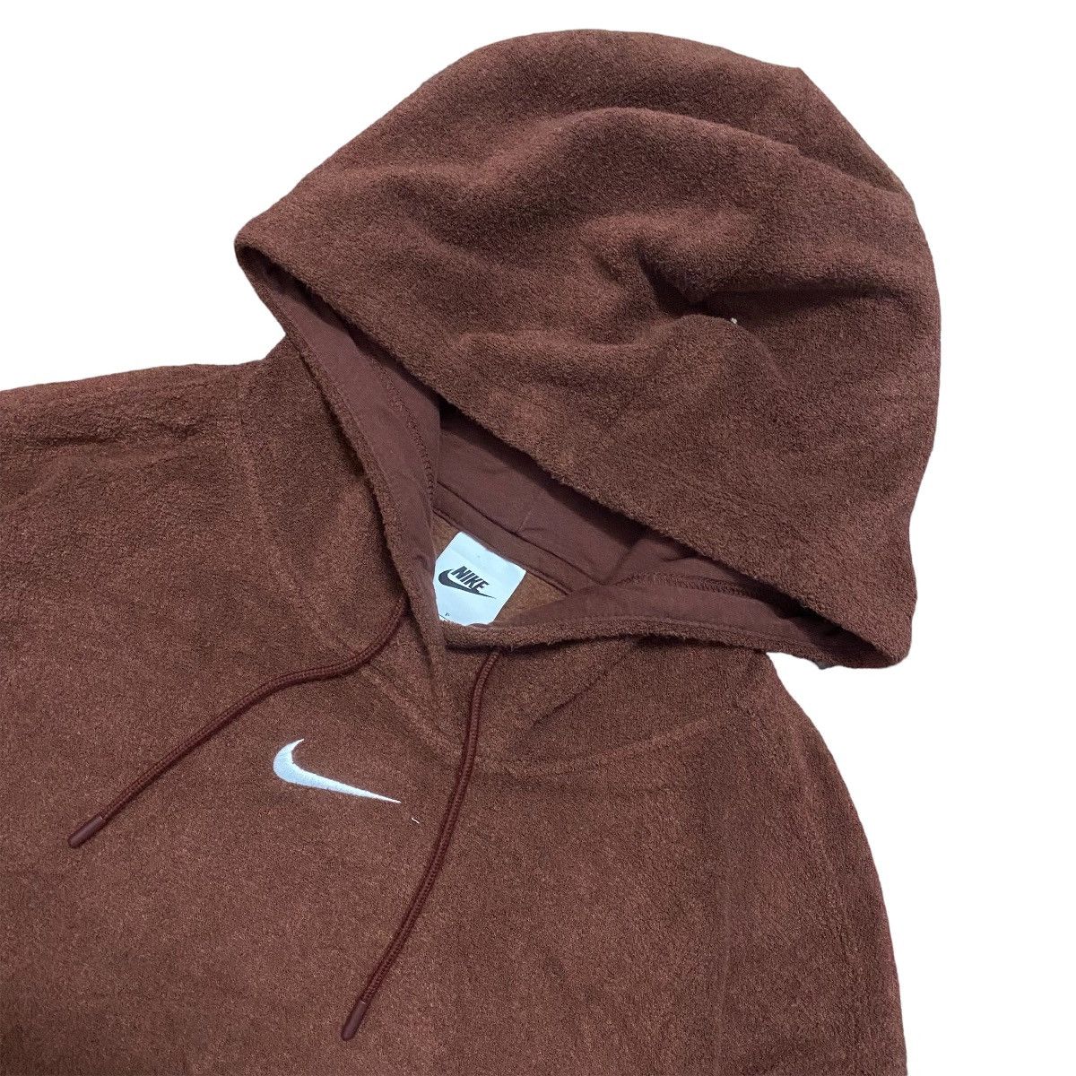 Nike Nike Center Swoosh Hoodie Fleece Brown Travis Scott Size US S / EU 44-46 / 1 - 3 Thumbnail