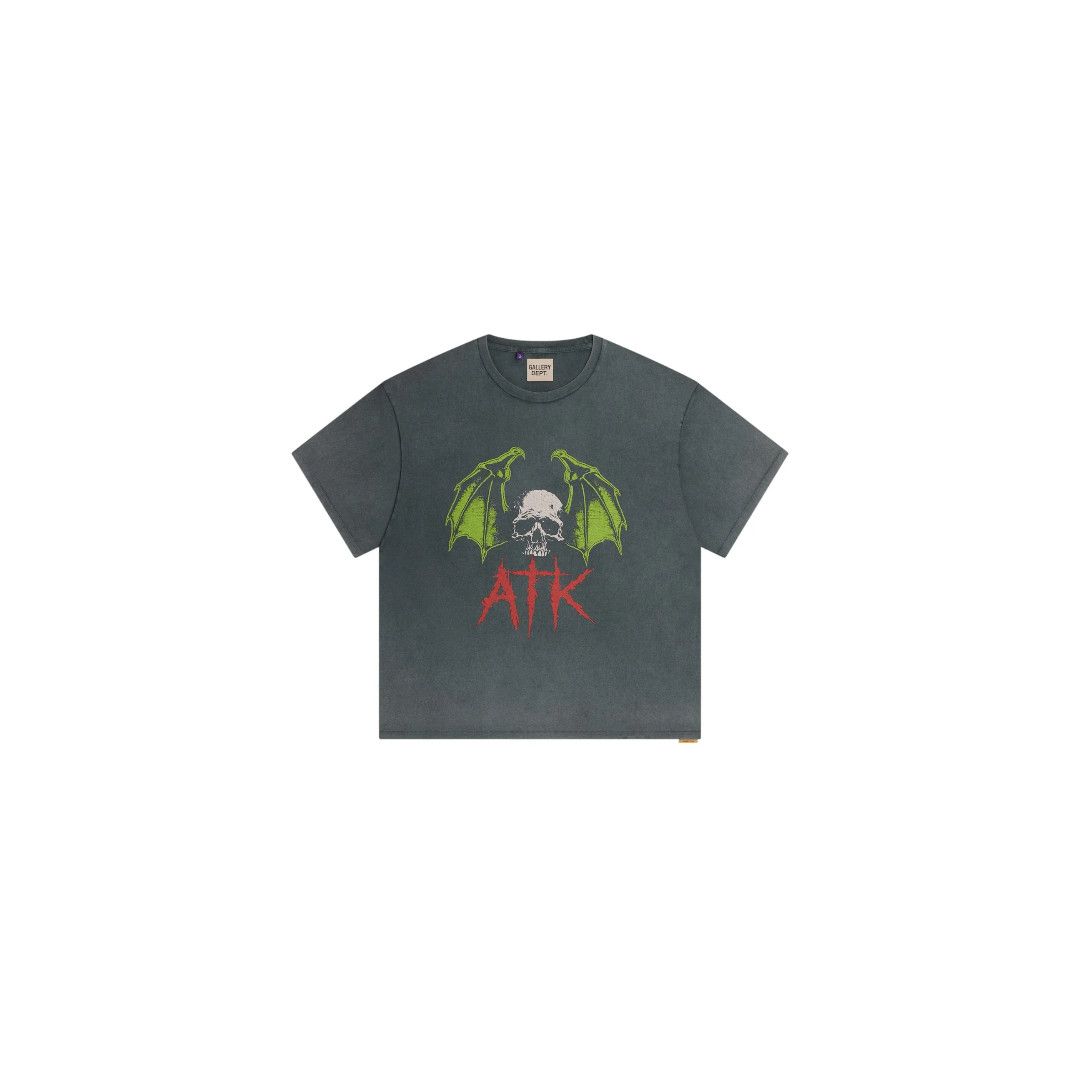 Gallery Dept. o1mle0226 ATK Night T-Shirt in Black Size US XXL / EU 58 / 5 - 1 Thumbnail