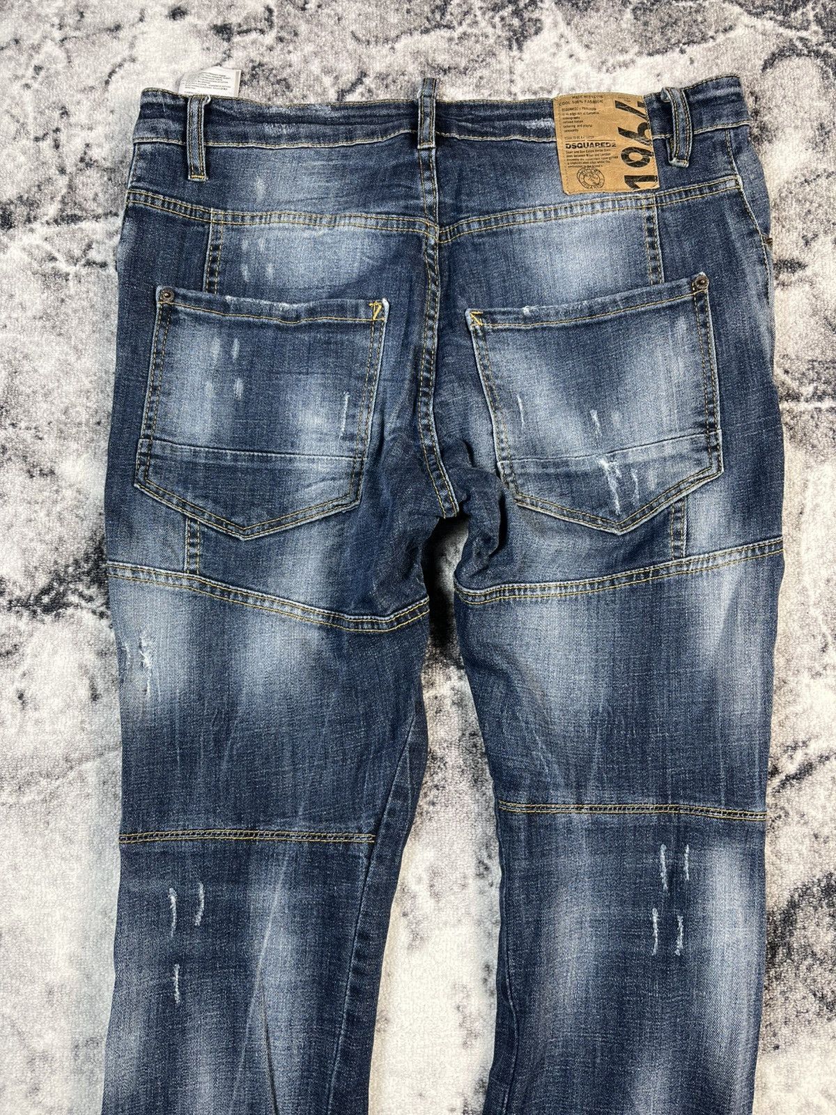 Dsquared2 Dsquared2 Tidy Biker Jeans Size 54 Fit 36 Size US 36 / EU 52 - 18 Thumbnail