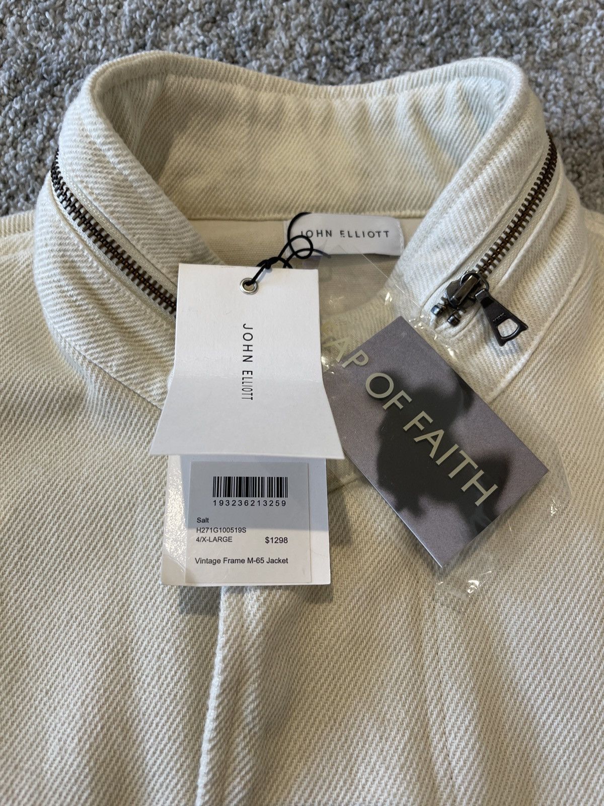 John Elliott John Elliott Vintage Frame M-65 Jacket Size US XL / EU 56 / 4 - 3 Thumbnail