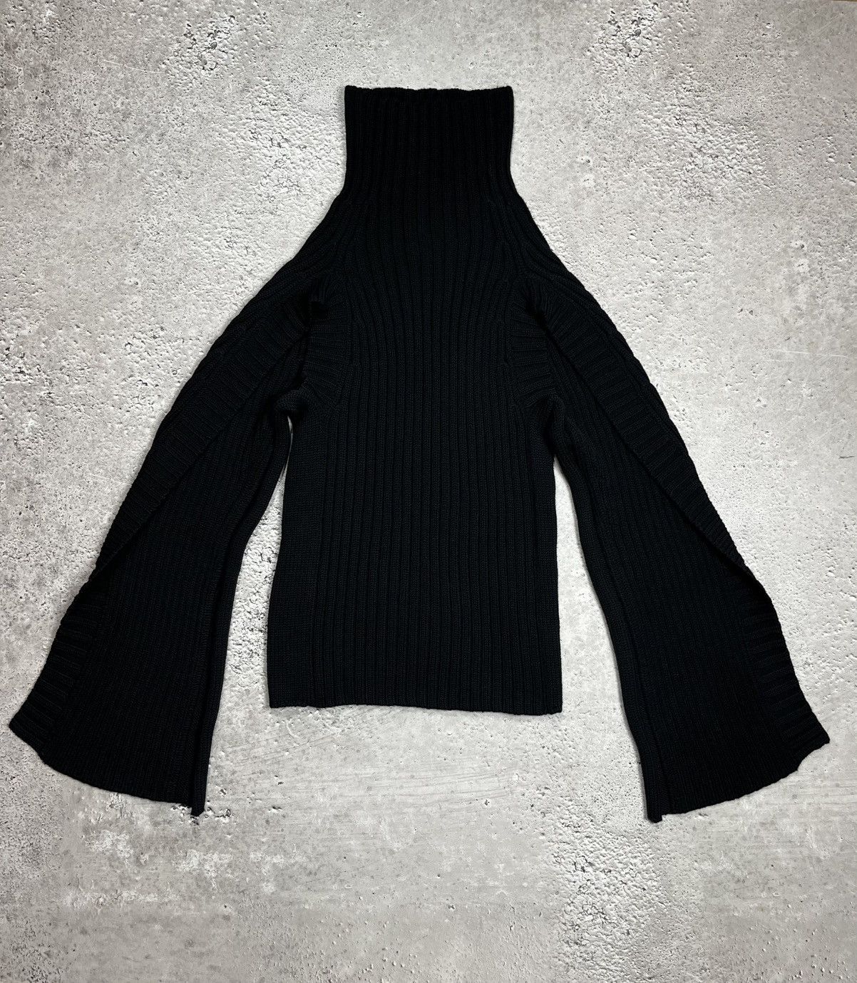 Yohji Yamamoto Y’s Yohji Yamamoto Unisex Heavy Knit Archive Open Sleeve Size US L / EU 52-54 / 3 - 2 Thumbnail
