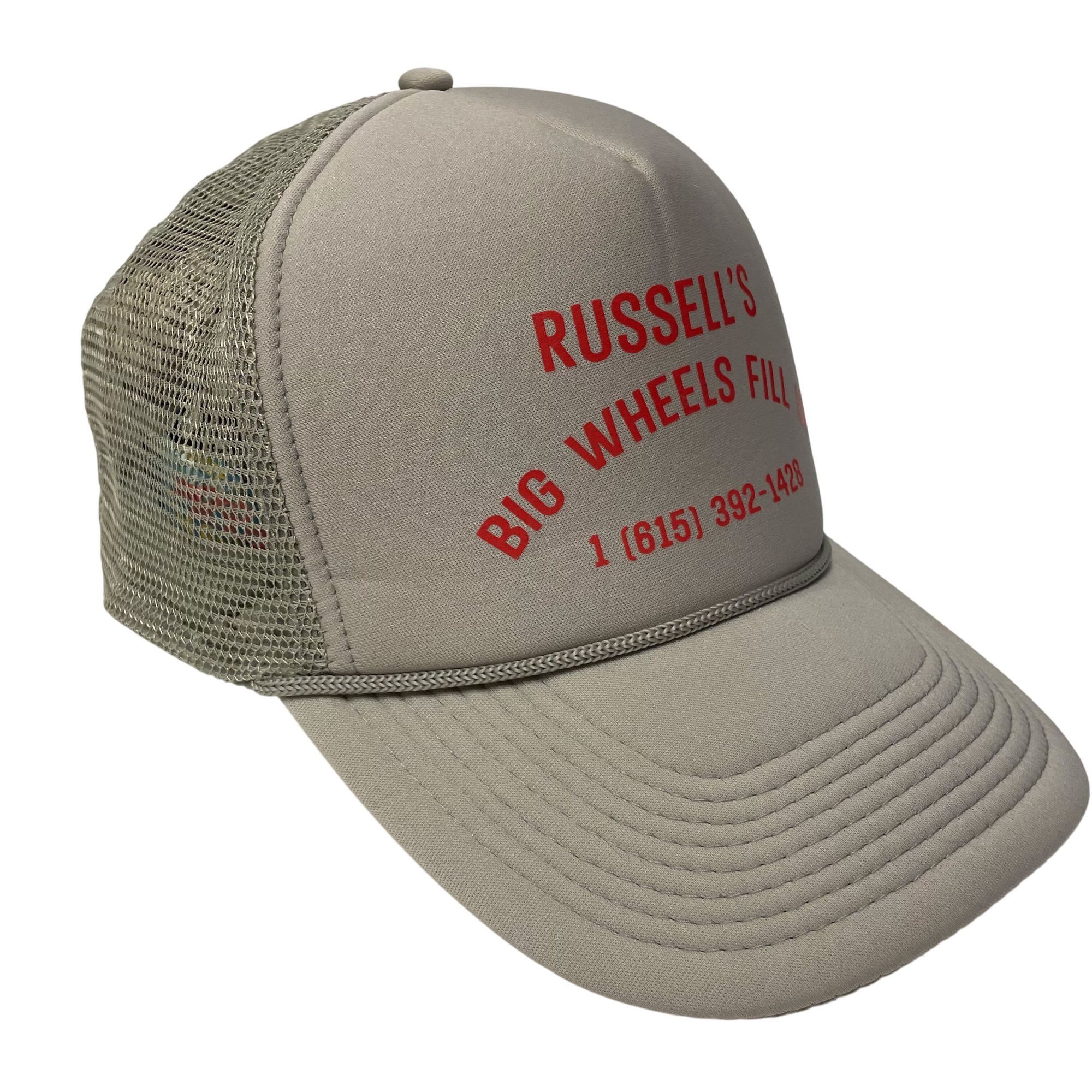 Nissan NOS New Vtg Nissin ROUGHNECK Silver Mesh TRUCKER Hat Size ONE SIZE - 3 Thumbnail