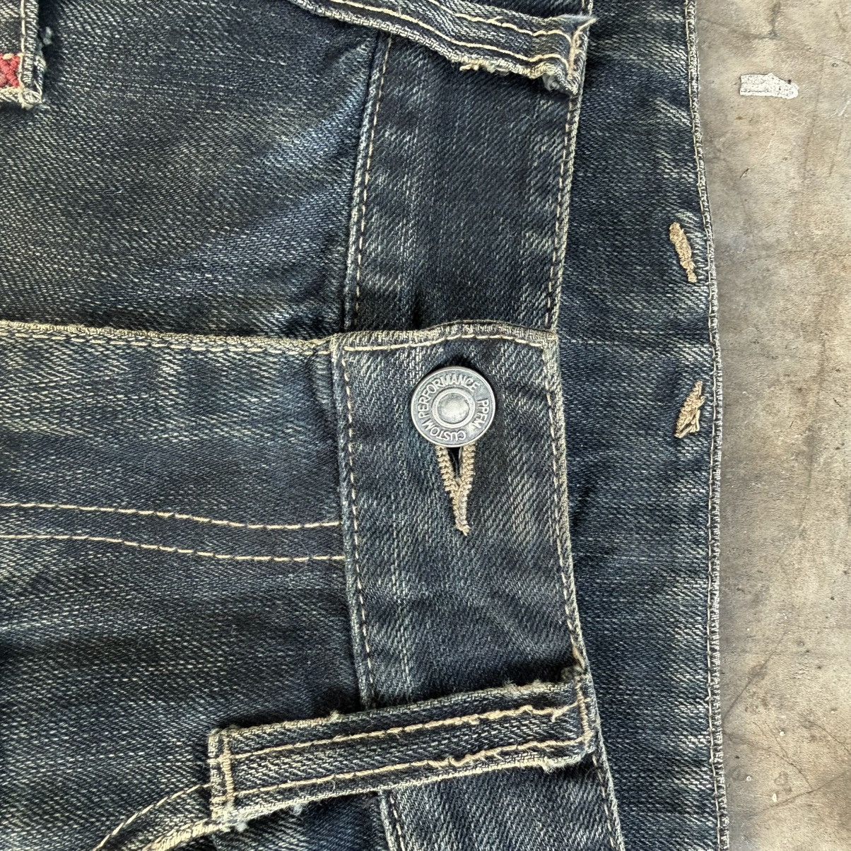 PPFM W31 Vintage PPFM The Desert Fox Rusty Distressed Denim Jeans Size US 31 - 8 Thumbnail