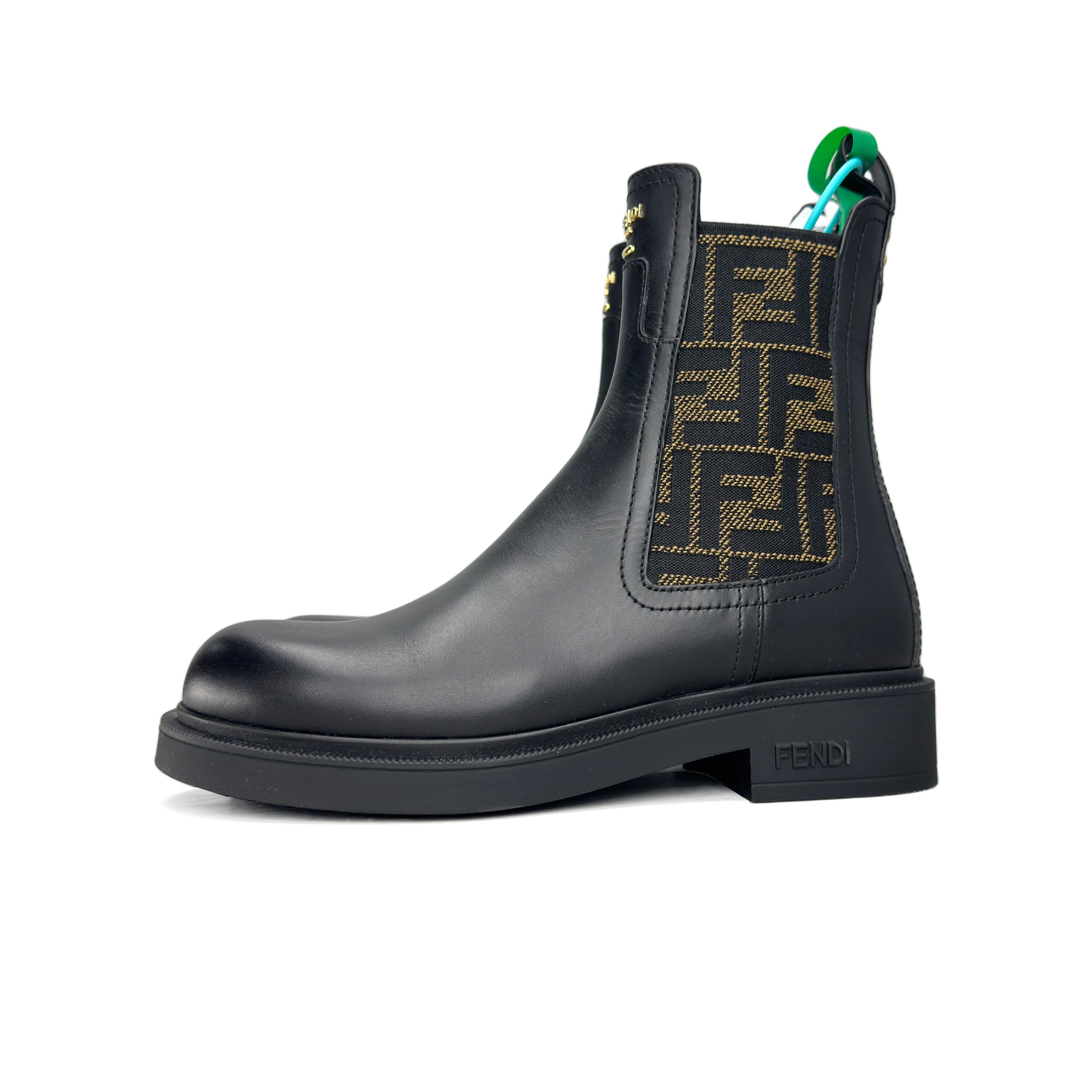 Fendi Fendi FF Logo Chelsea Boots Size 37 Size US 7 / IT 37 - 1 Thumbnail