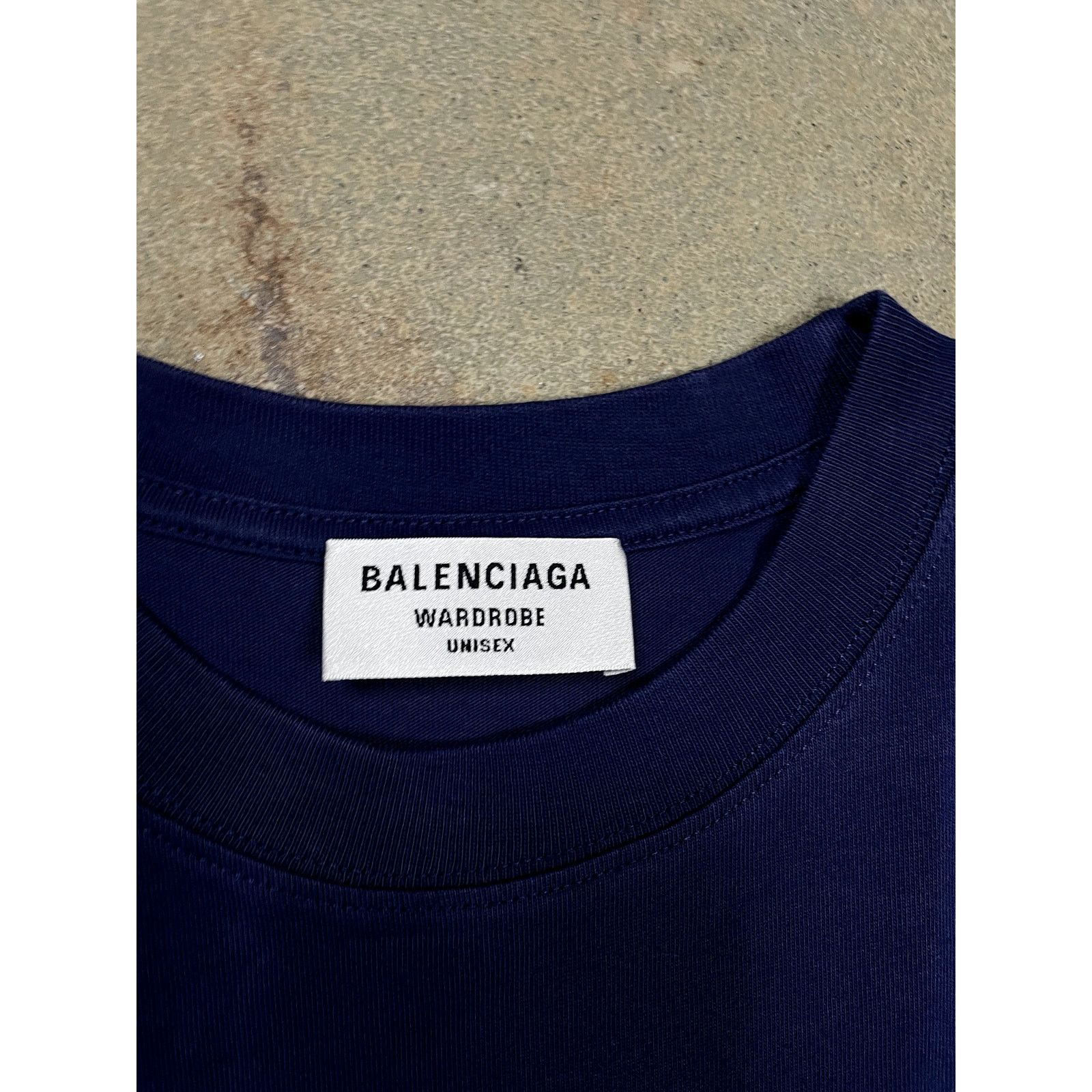 Balenciaga Balenciaga Tee Free Blue Small Size US S / EU 44-46 / 1 - 2 Thumbnail