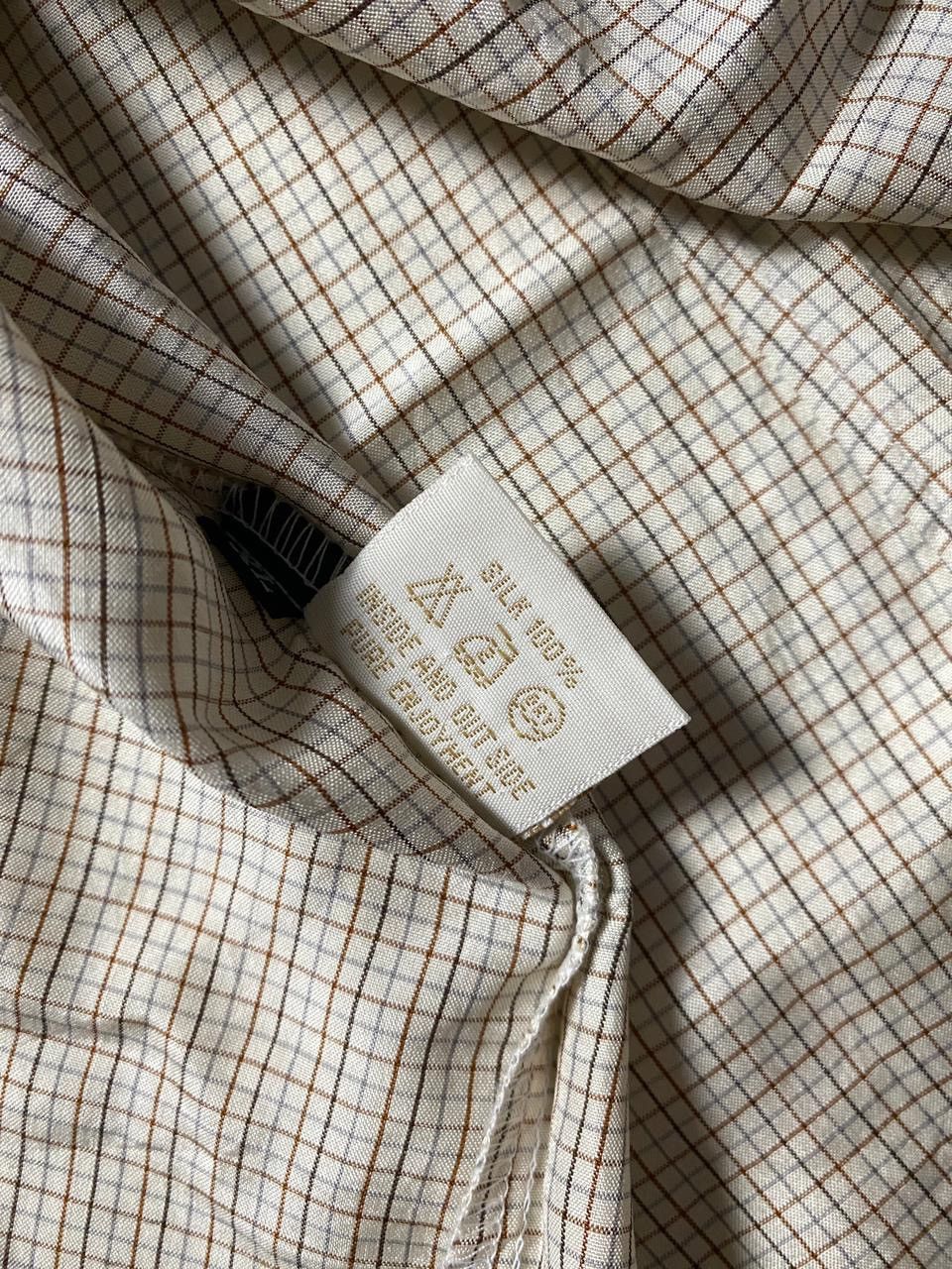 Japanese Brand Shoji ami Silk 100% Shirt Size US XL / EU 56 / 4 - 7 Thumbnail