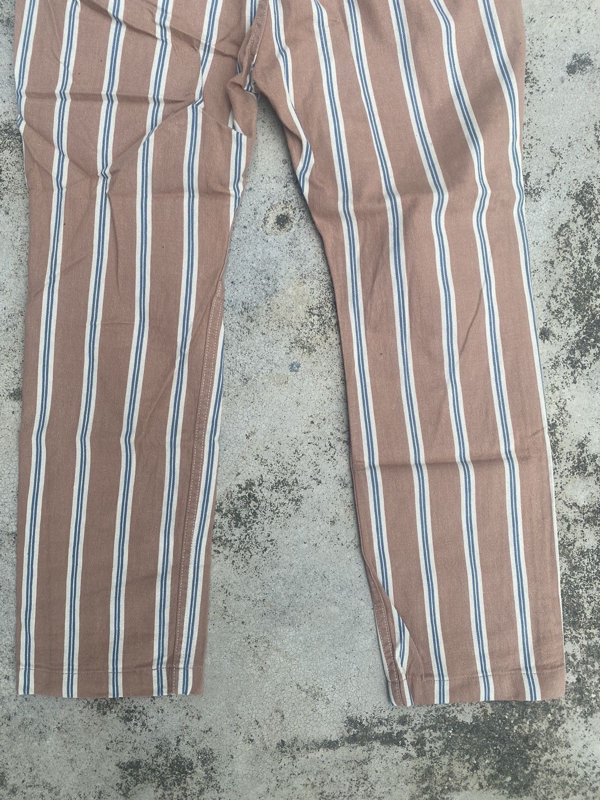 Japanese Brand × Kapital × Kapital Kountry Kapital Kounty Japan Stripes Casual Slim Fit Pants High Rise Size US 28 / EU 44 - 18 Thumbnail