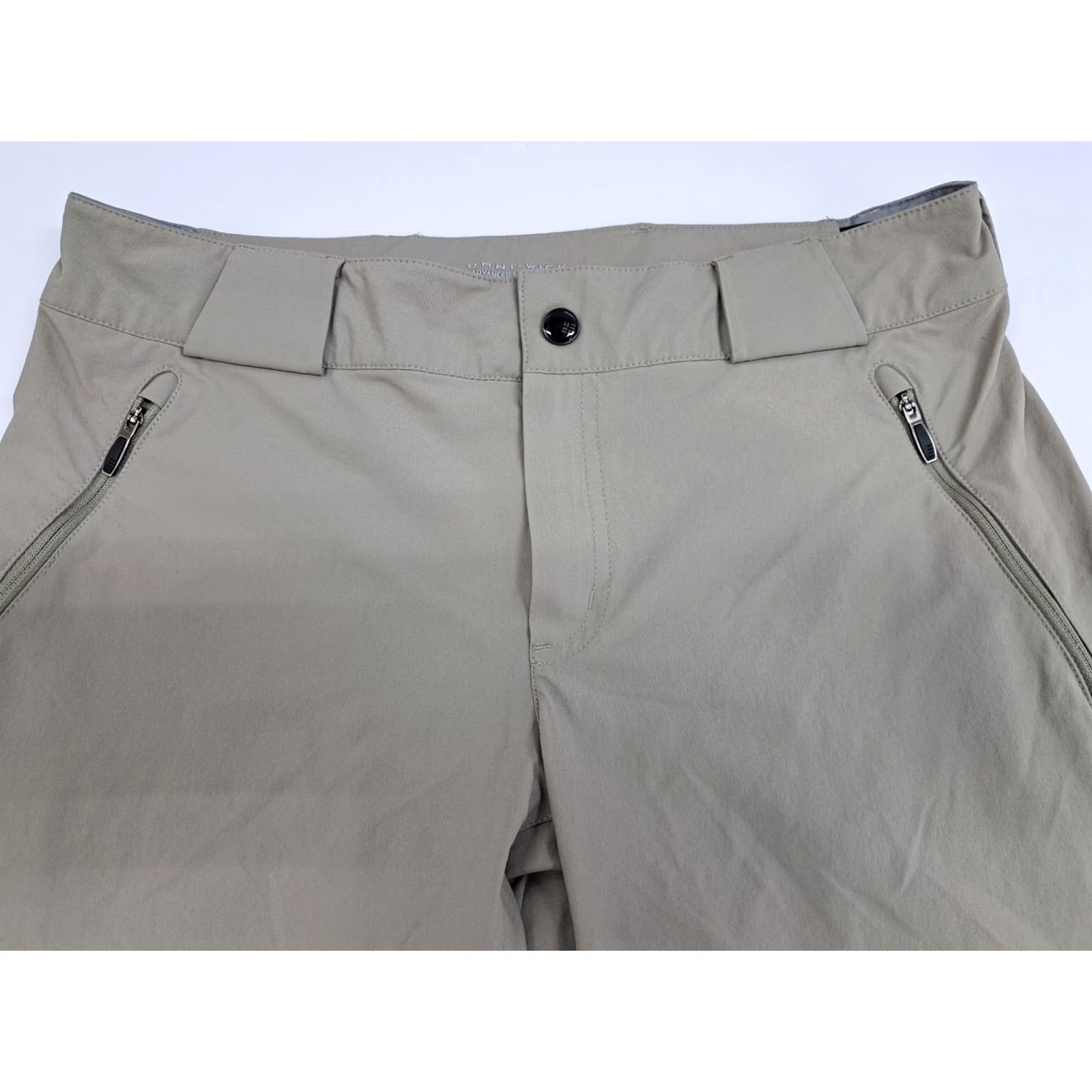 Vintage Columbia Titanium Omni-Dry Womens Cargo Shorts Khaki Size 8/12 12in Inseam Regular Fit Casual Outdoor Summer Mens Womens? Size 30" / US 8 / IT 44 - 3 Thumbnail