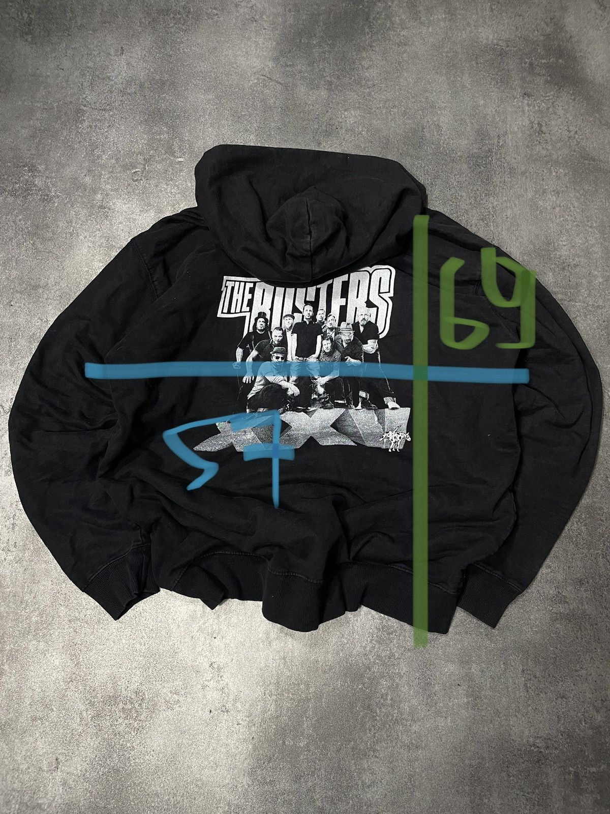 Vintage 🔥RARE🔥The Busters Band Vintage Y2K Hoodie Zip Rare Size US M / EU 48-50 / 2 - 12 Thumbnail