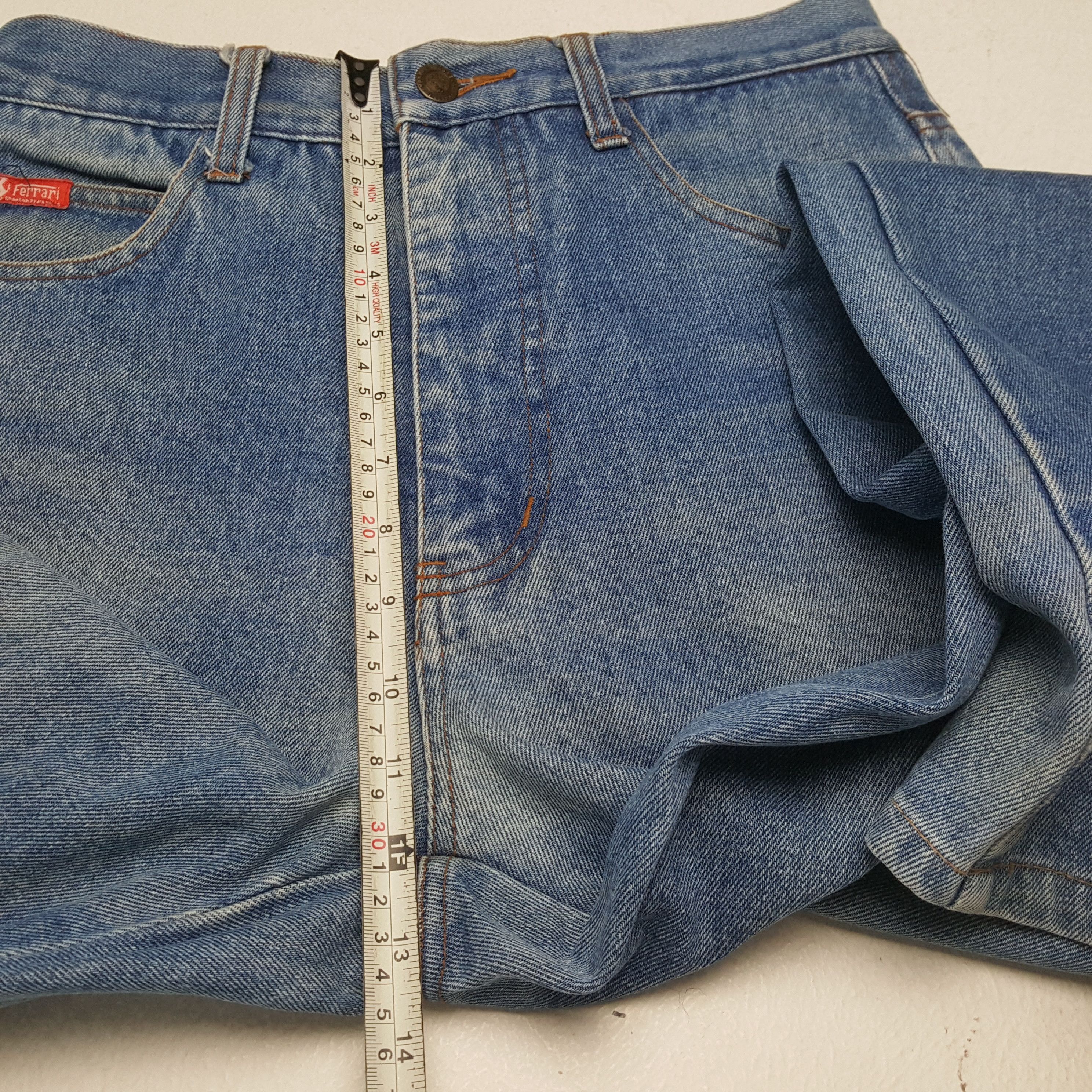 Ferrari × Vintage FERRARI MAGNETI MARELLI Jeans Size US 29 - 8 Thumbnail