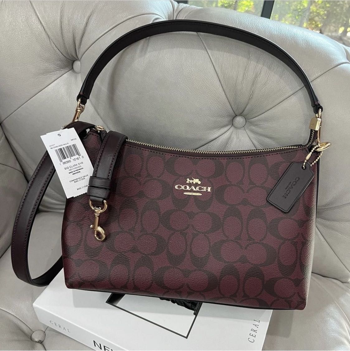 NWT COACH Signature hotsell Shoulder bag