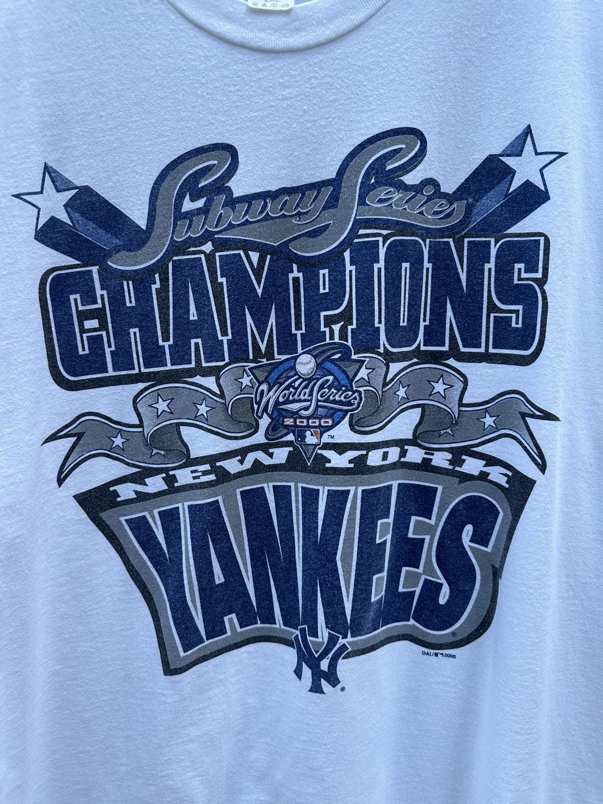 MLB × Sports Specialties × Vintage Vintage New York Yankees Champions 2000 Subway Series A92 Size US XXL / EU 58 / 5 - 2 Thumbnail