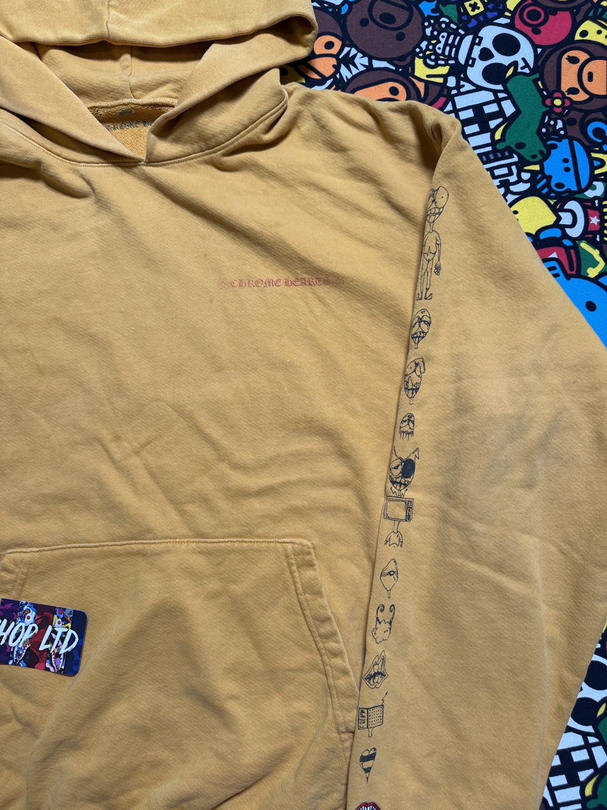 Chrome Hearts Chrome Hearts Mustard Matty Boy Call Me Pullover Hoodie Size US L / EU 52-54 / 3 - 6 Thumbnail