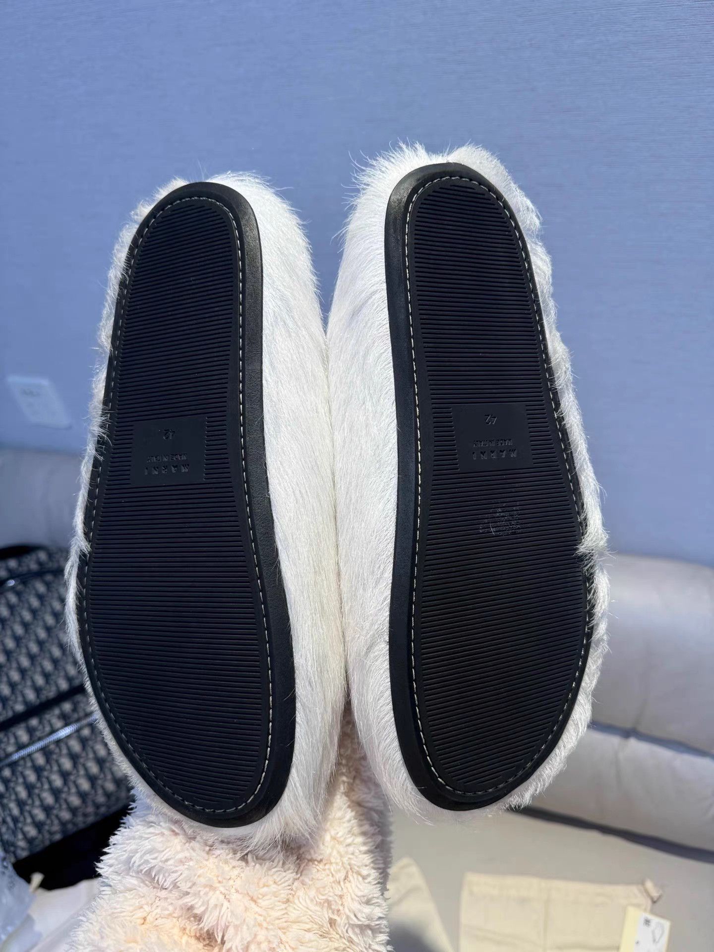 Marni Marni Pony Hair Slides K6 Size US 9 / EU 42 - 5 Thumbnail