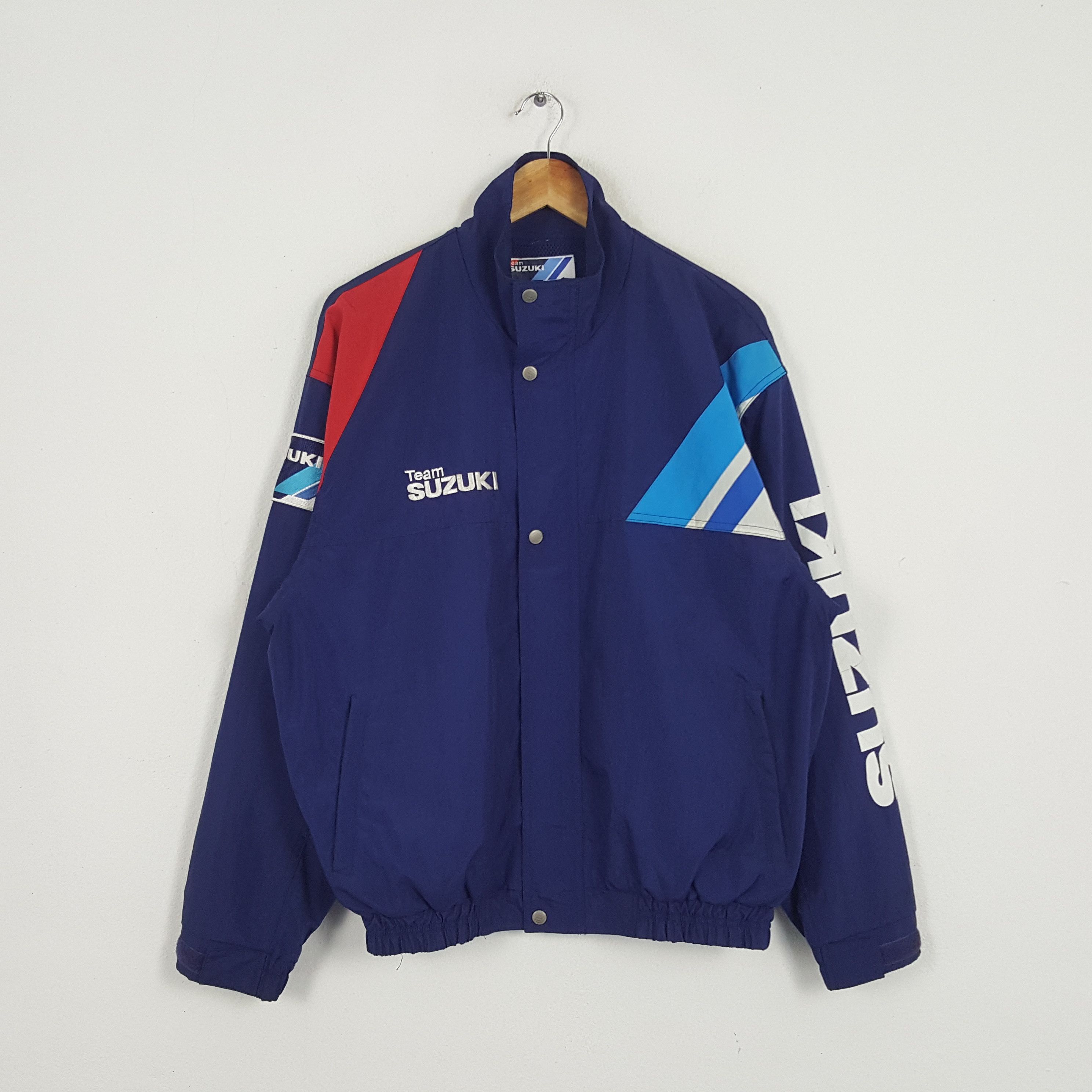 Japanese Brand × Vintage Vintage Team Suzuki Japanese Motorsports Jacket Size US XL / EU 56 / 4 - 3 Thumbnail