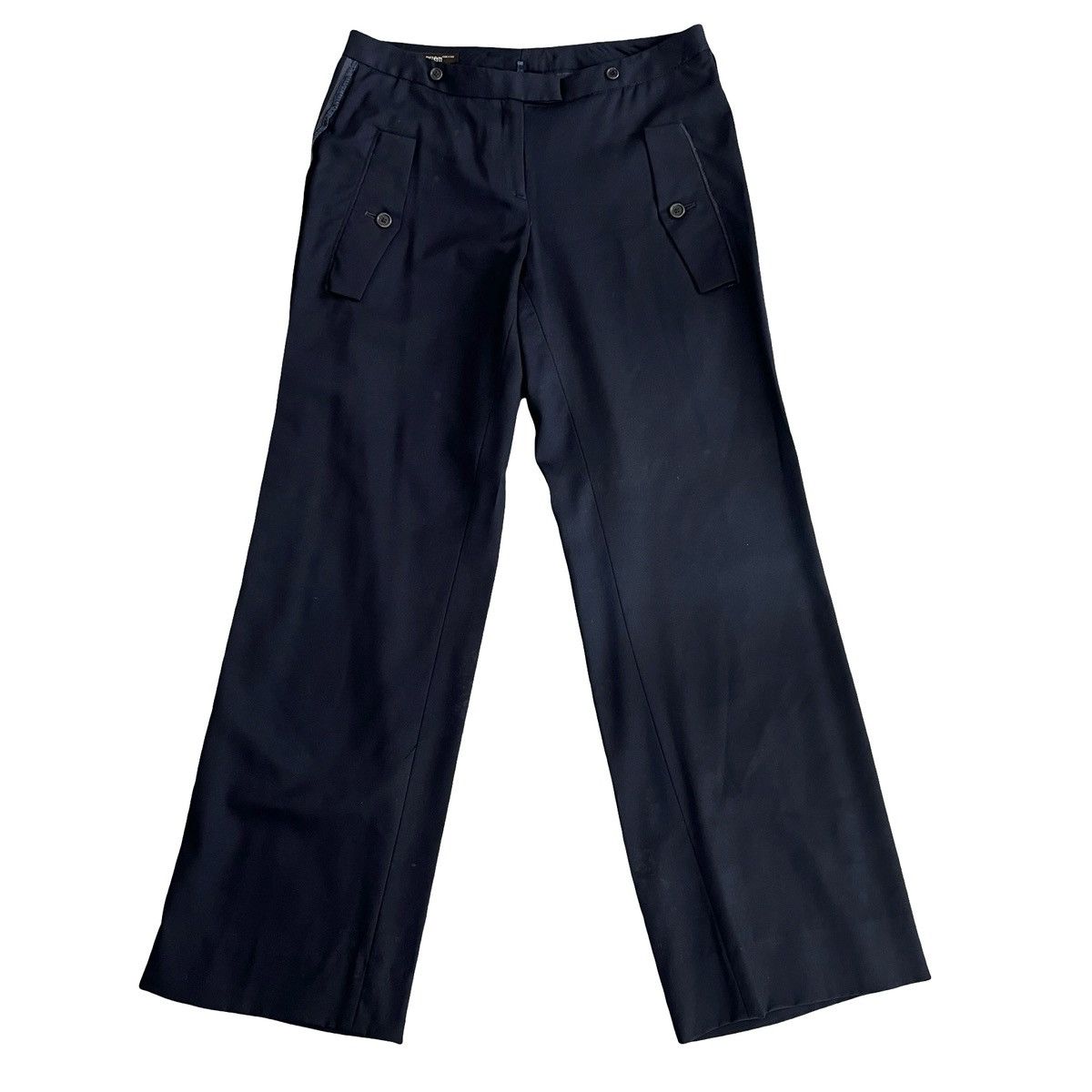 Neil Barrett NEIL BARRETT Sideline Wool Trousers Size US 40 / EU 56 - 1 Thumbnail