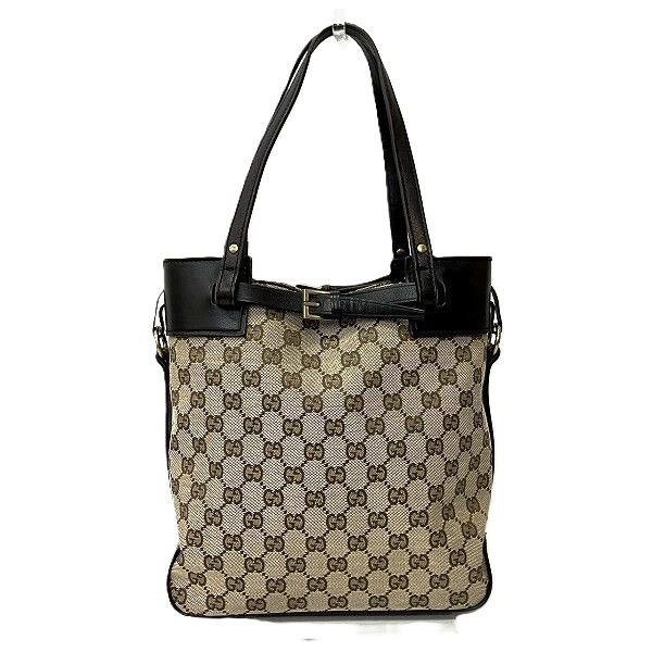 Gucci Gucci Gucci GG Canvas Handbag Textile Tote Bag 107757 DUTY FREE for USA Size ONE SIZE - 1 Thumbnail