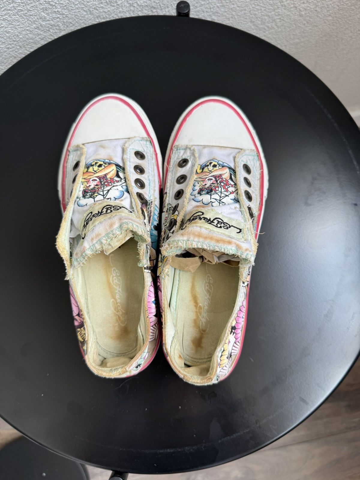Ed Hardy Ed Hardy Sneakers Tattoo Print Slip-On Size US 6 / IT 36 - 10 Thumbnail
