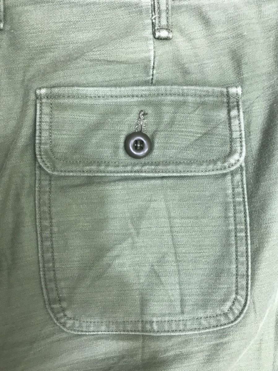 Japan Blue Urvin Japan Blue Wide OG107 Fatigue Sunfaded Baker Pant F222 Size US 28 / EU 44 - 13 Thumbnail