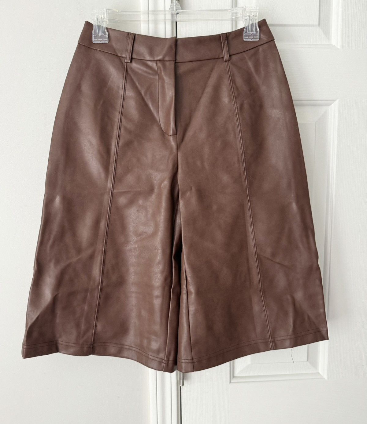 Anthropologie Anthropologie Avec Les Filles Faux Leather Culottes, Size XS Size 26" / US 2 / IT 38 - 6 Thumbnail