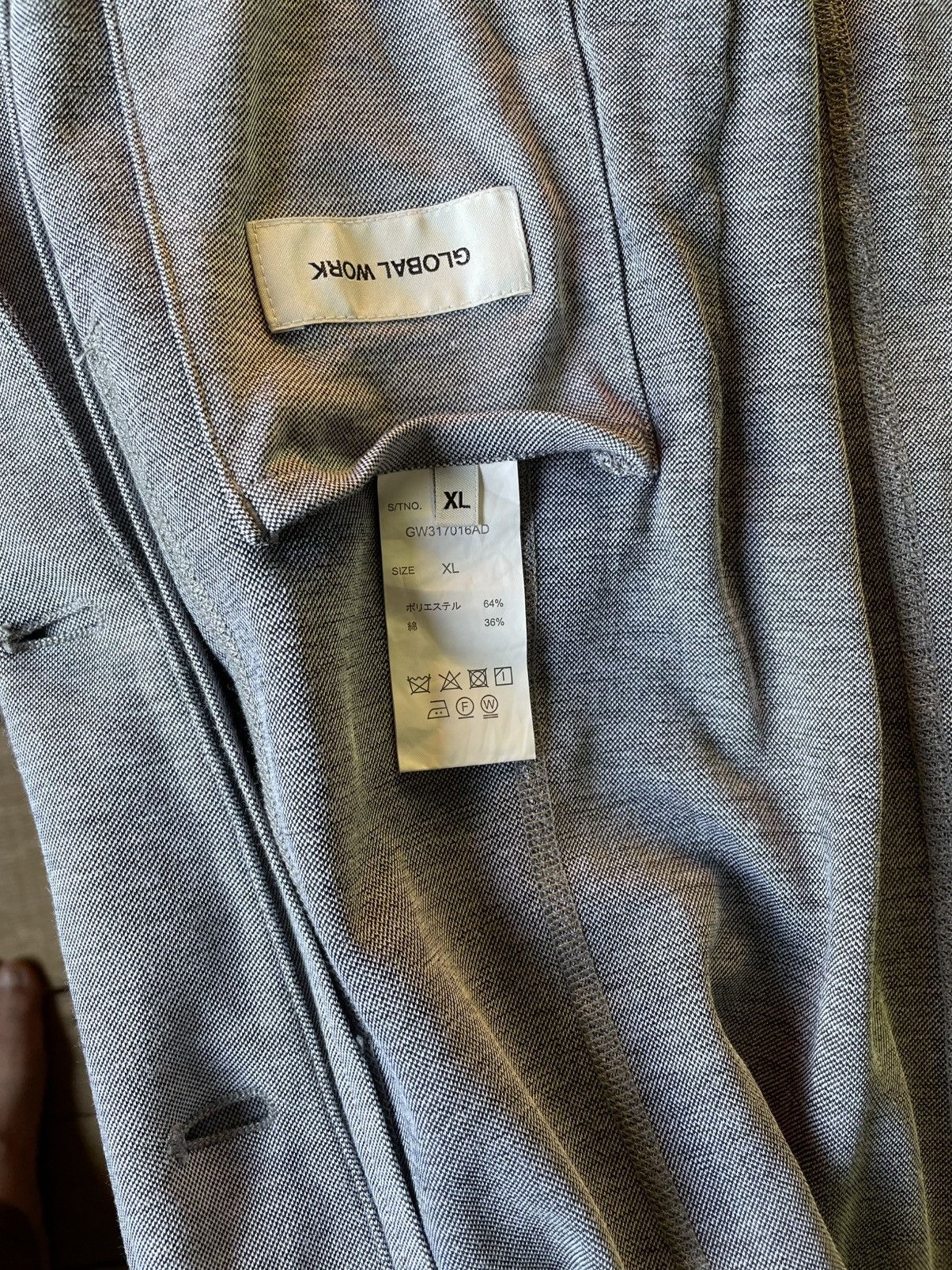 Global Work × Japanese Brand Avant Garde Global Work Casual Blazer Size US XL / EU 56 / 4 - 13 Thumbnail