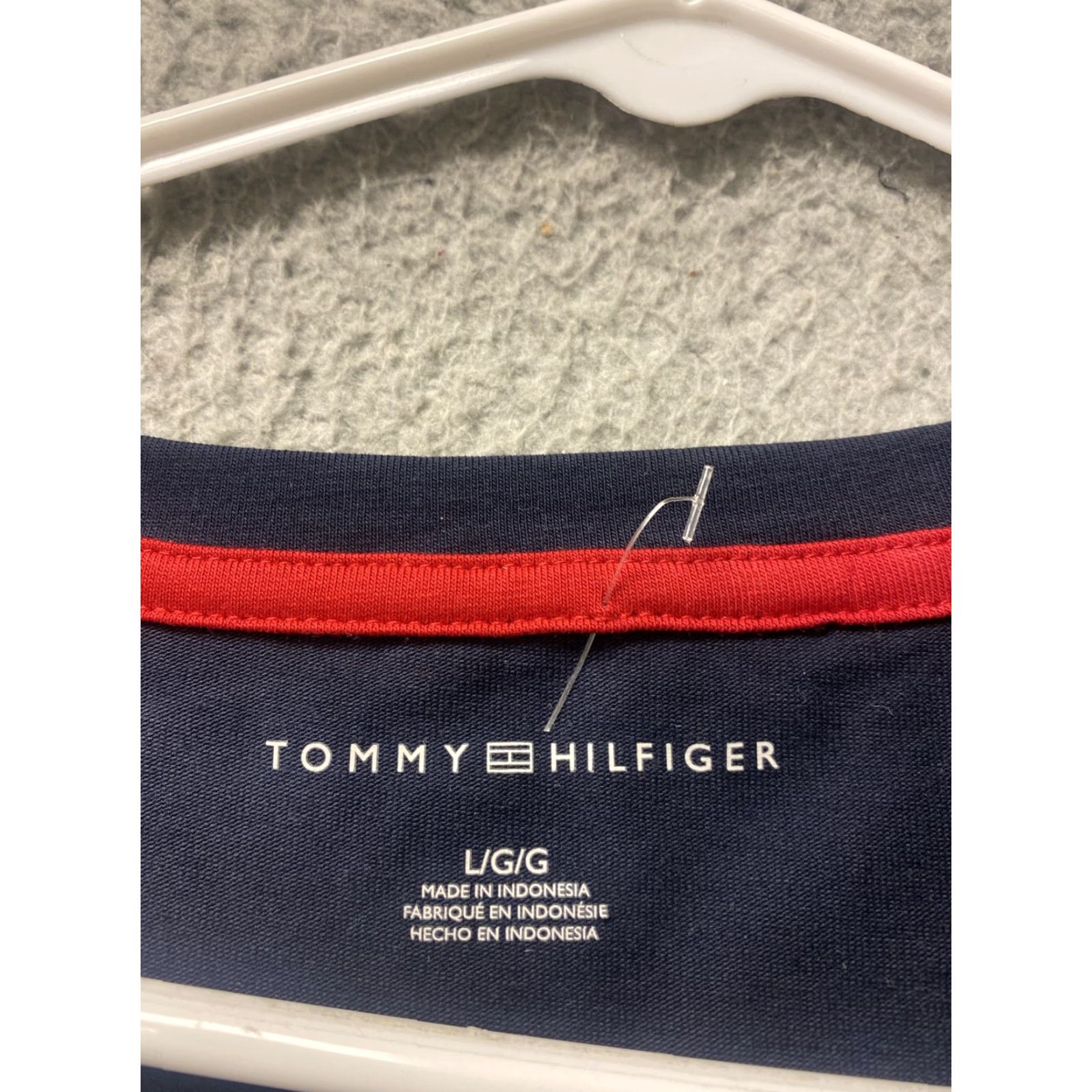 Tommy Hilfiger VINTAGE Tommy Hilfiger Women Short Sleeve T Shirt Dress Size L Navy 90s Dress Midi NWT Size L / US 10 / IT 46 - 5 Thumbnail