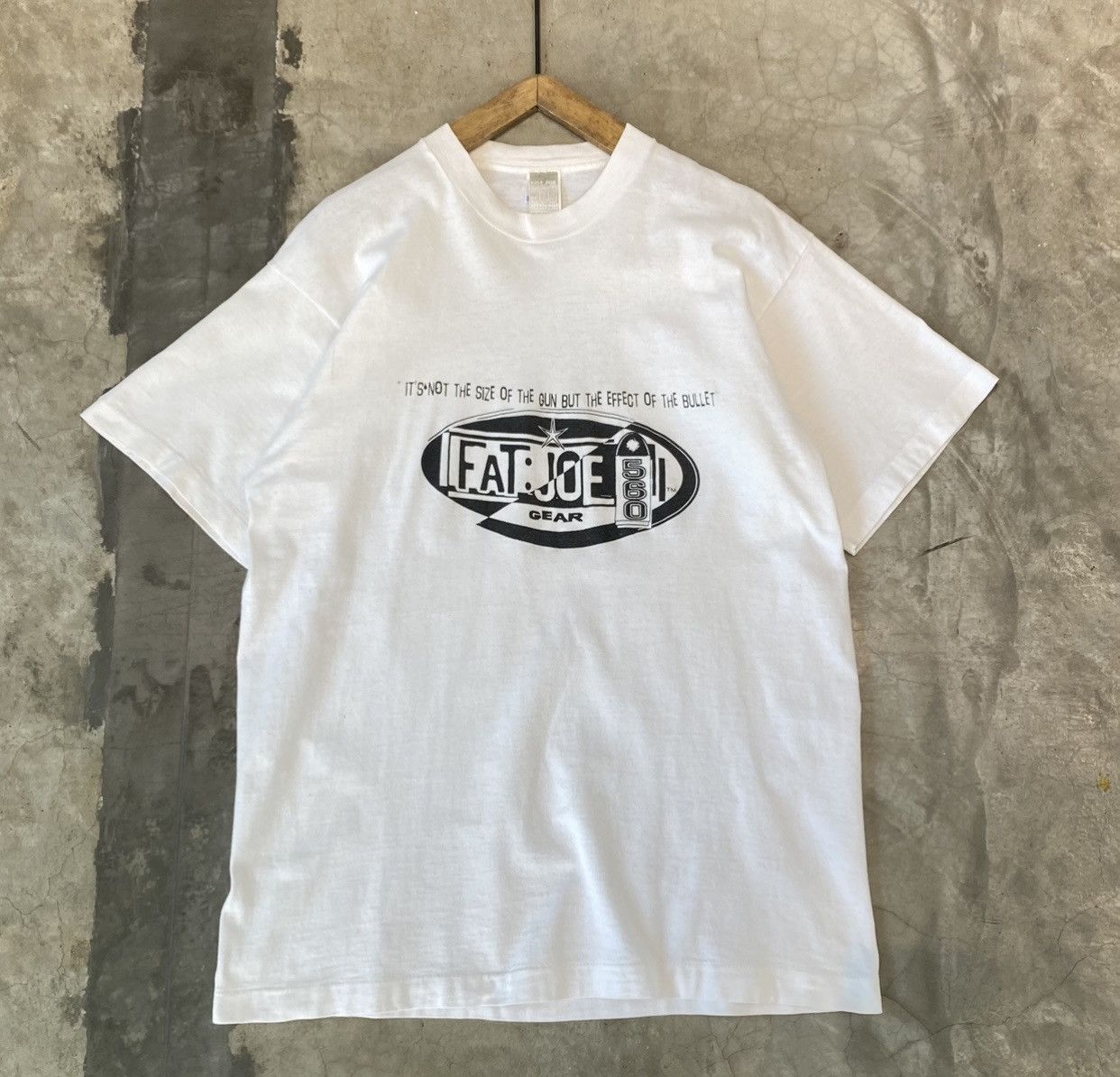 Rap Tees Vintage Early 90s Fat Joe 560 Gear Hip Hop Rap Tee Size US L / EU 52-54 / 3 - 5 Thumbnail