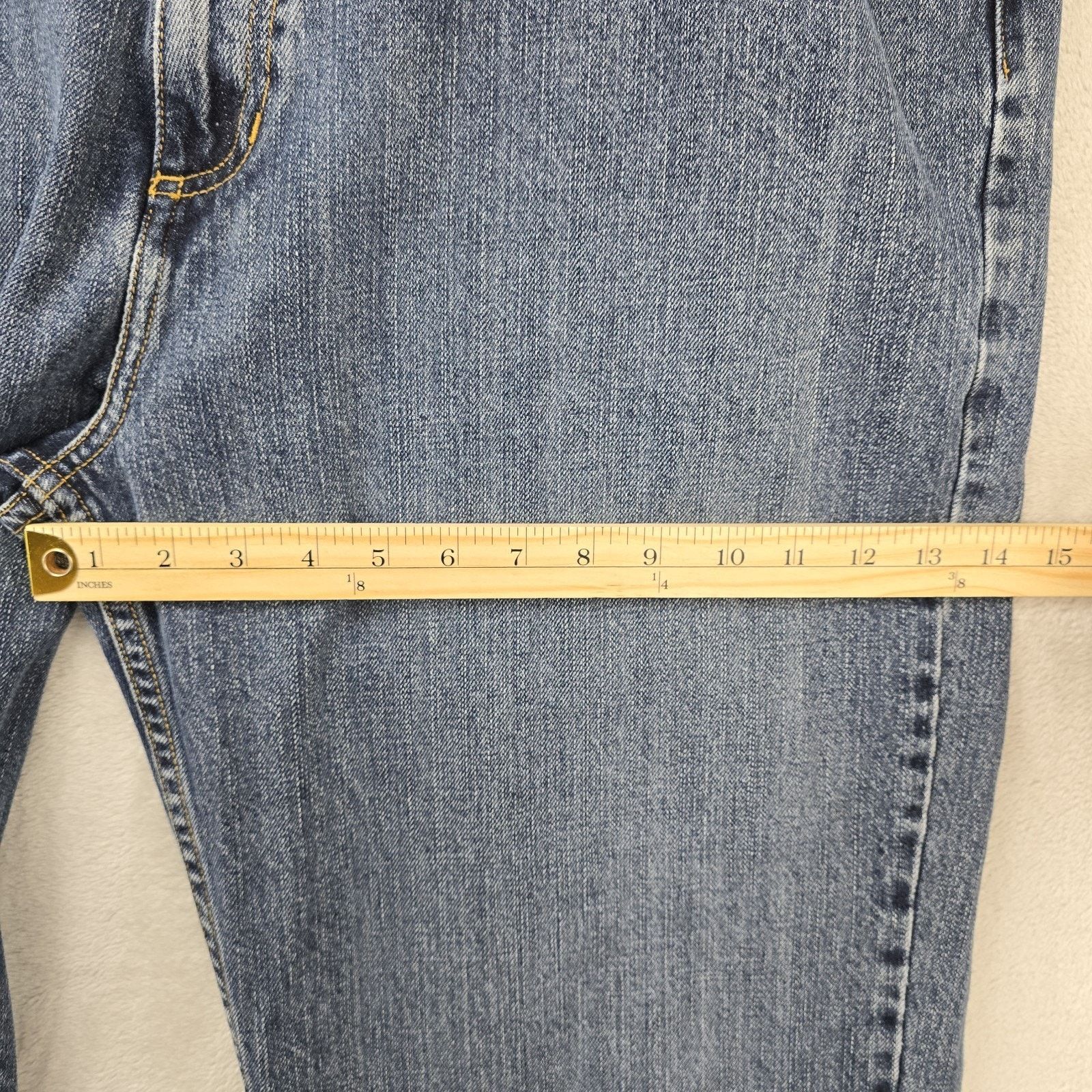 Anchor Blue Vintage Anchor Blue Jeans Mens 38x30 Blue Baggy Wide Leg Y2K Size US 38 / EU 54 - 13 Thumbnail
