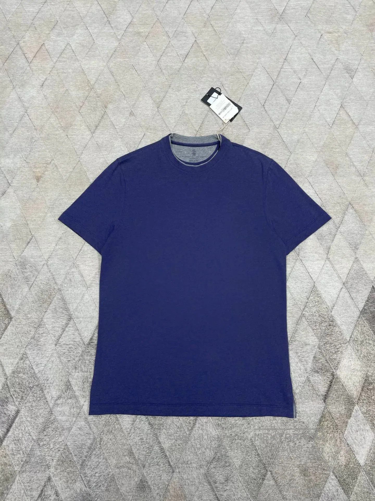 Brunello Cucinelli Brunello Cucinelli Sea Island Cotton T-shirt. Size US S / EU 44-46 / 1 - 1 Thumbnail