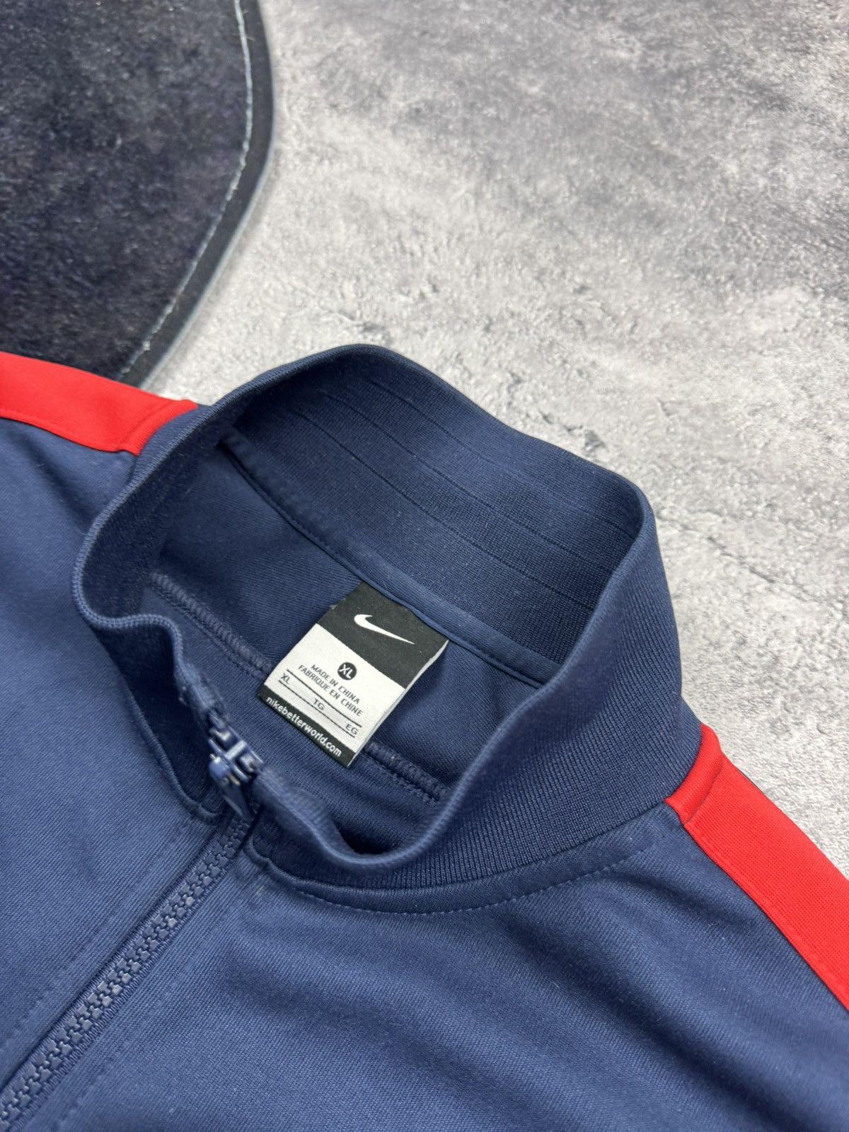 Nike Nike Paris Saint-Germain PSG Track Jacket Full Zip Soccer Size US XL / EU 56 / 4 - 7 Thumbnail